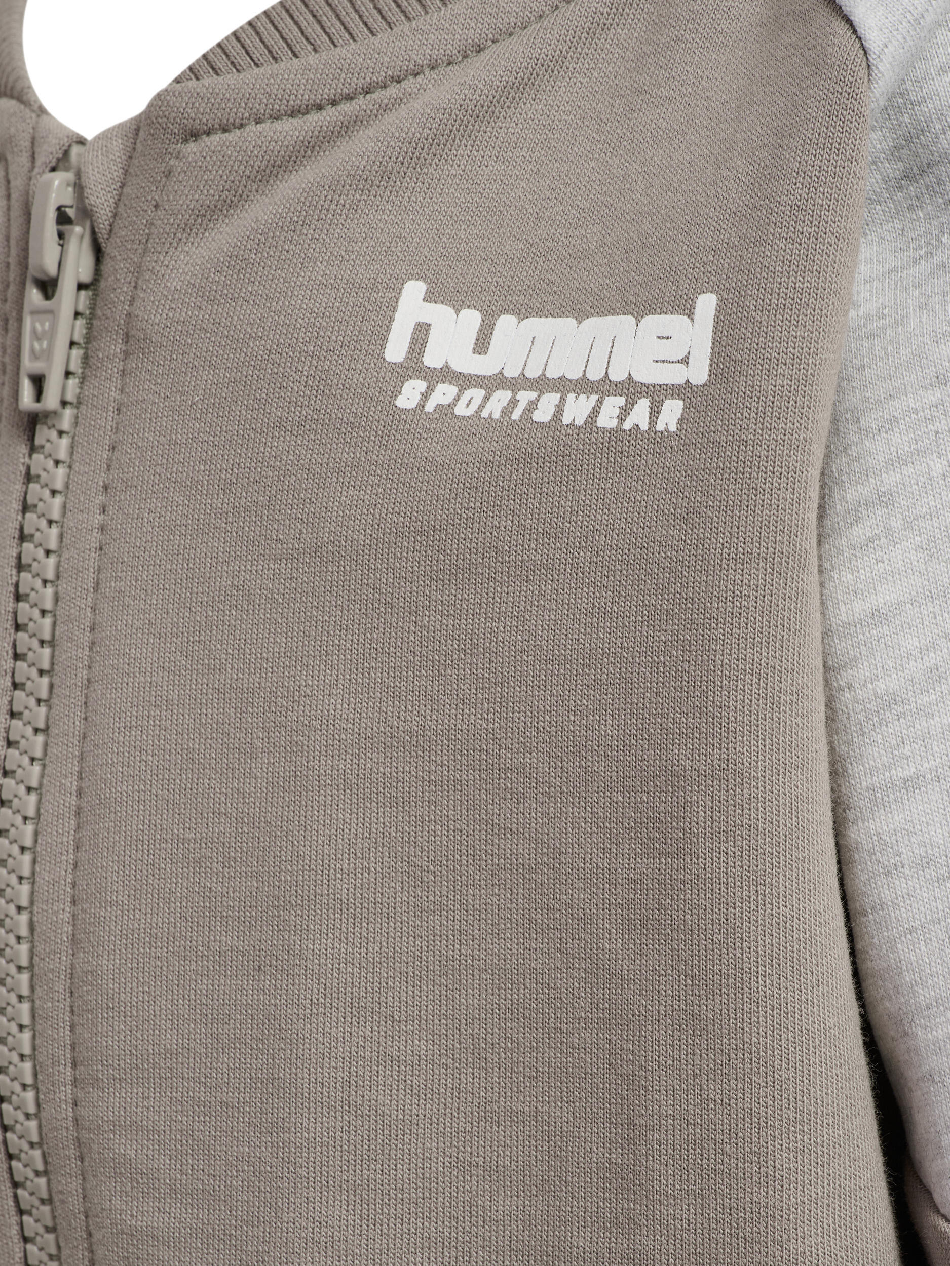 Casaco com fecho de correr para bebé Hummel Block 3/5
