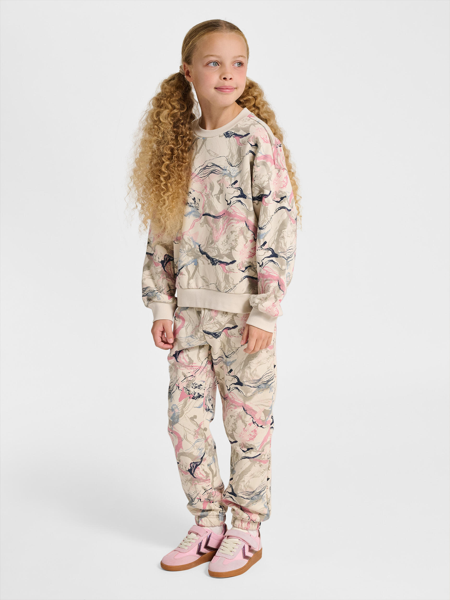 Enfiler Sweat-Shirt Hmljr Loose Fille 3/7