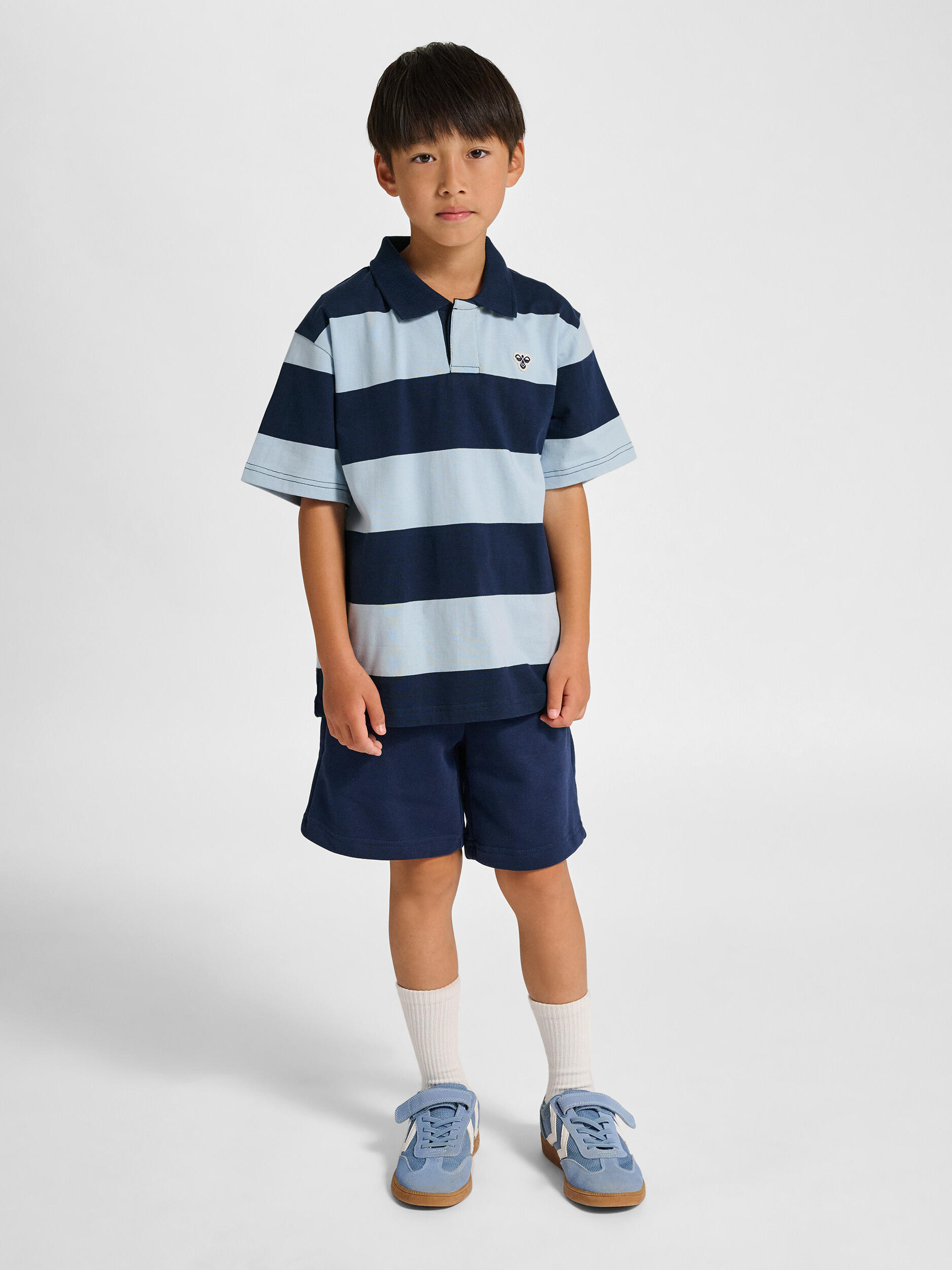 Enfiler Polo Hmljr Loose Mode De Vie Enfant 3/7