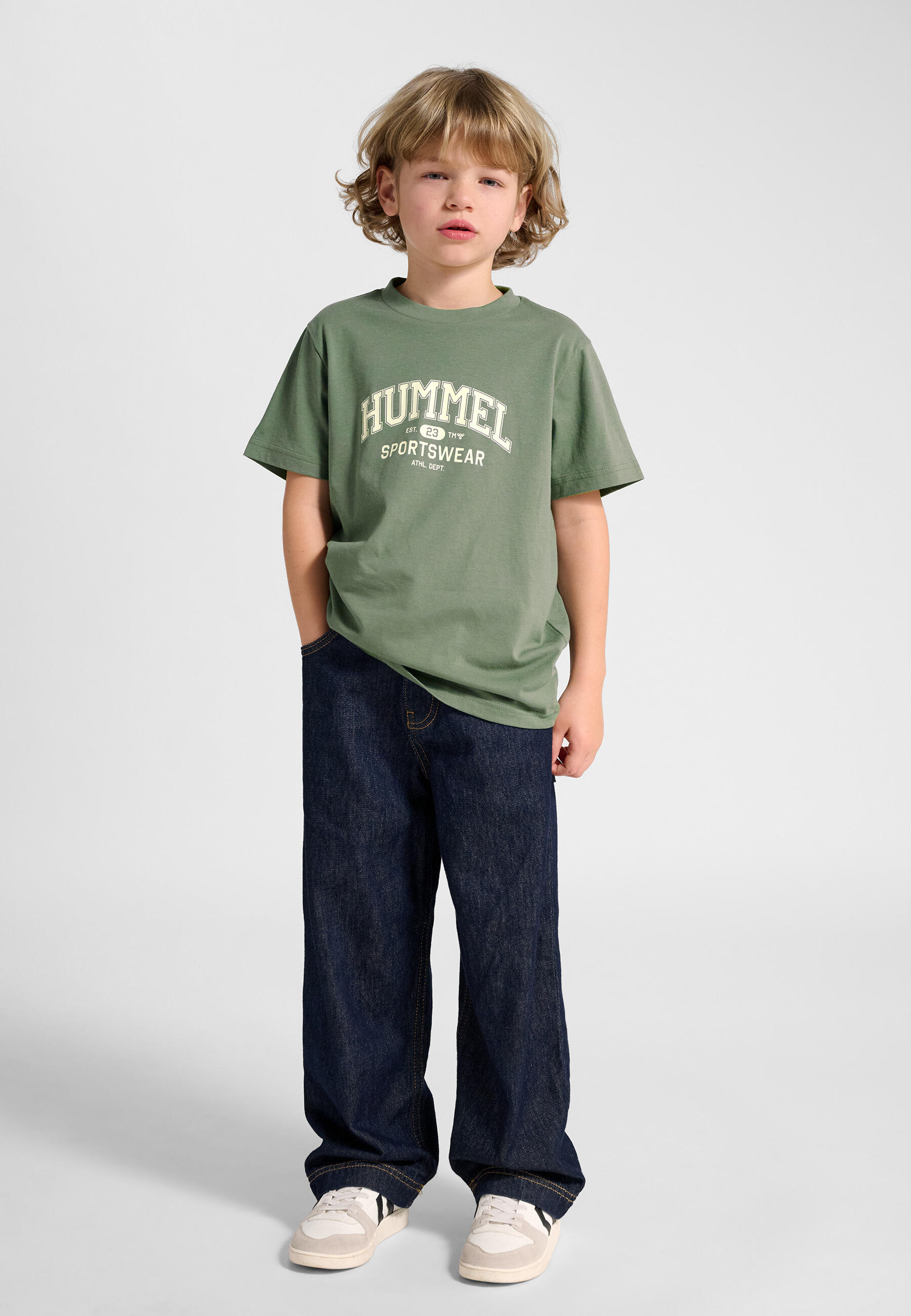 Enfiler T-Shirt Hmljr Reg Enfant 3/7