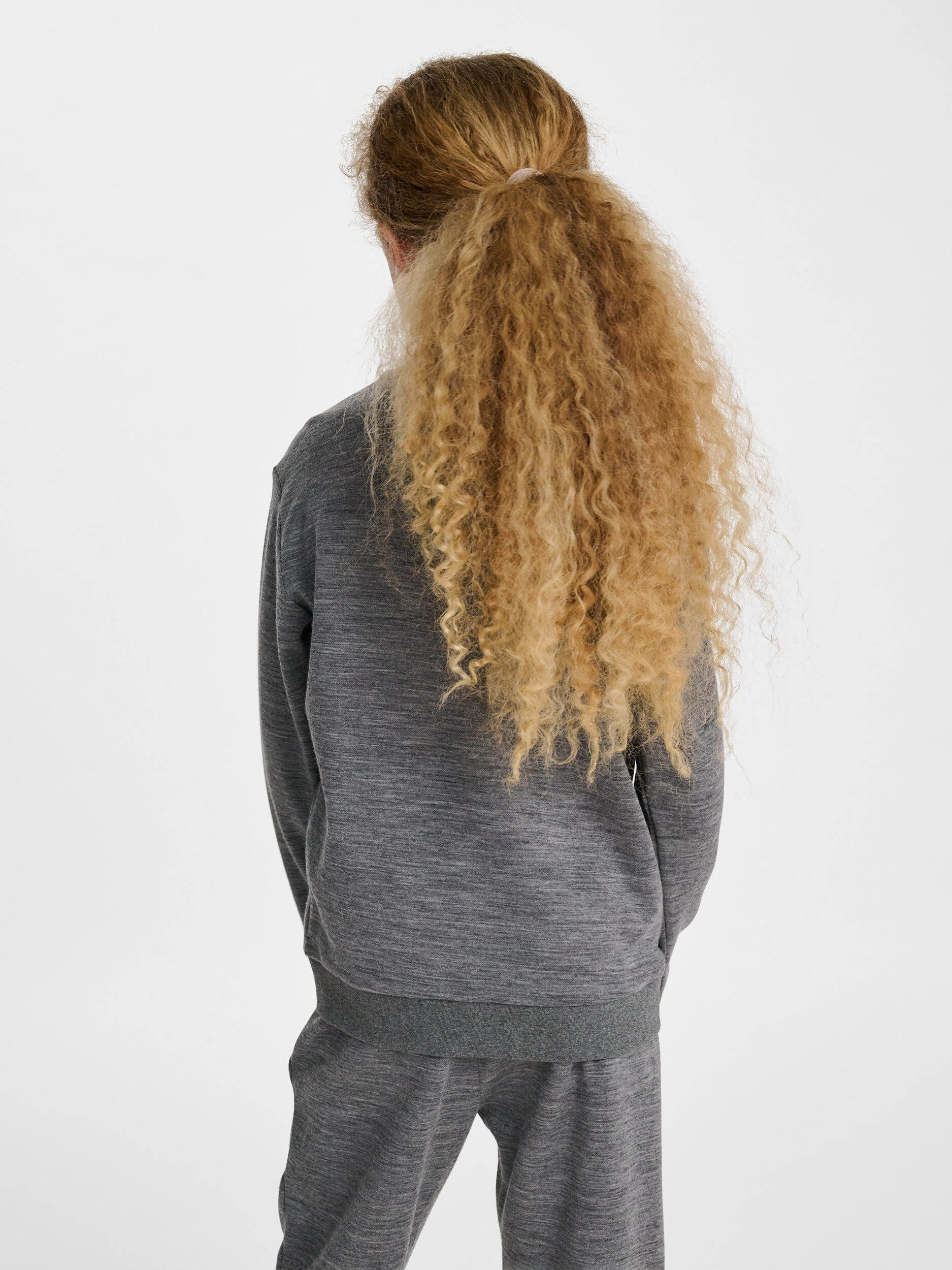 Fermeture Éclair T-Shirt Hmljr Wool Enfant 3/7