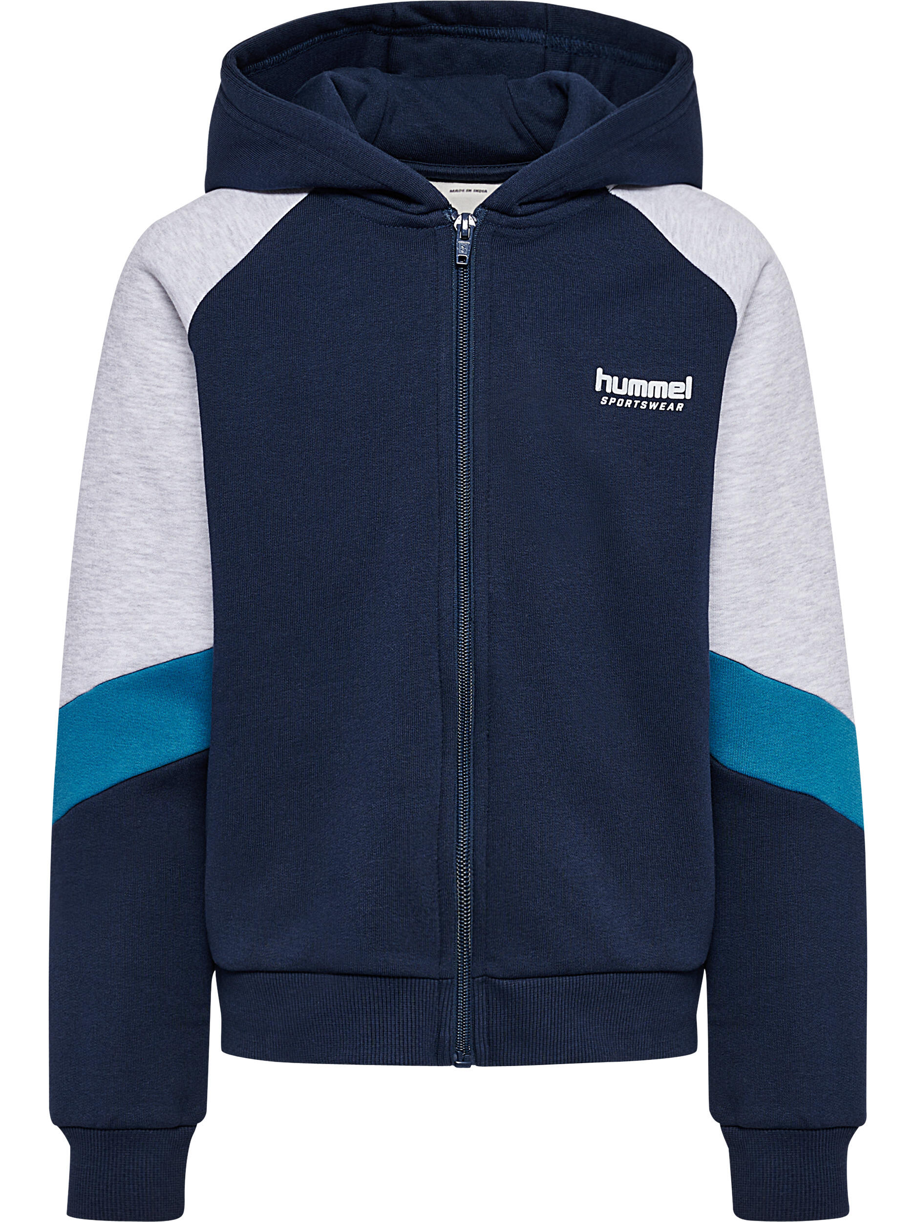 Rits Hoodie Hmljr Loose Uniseks Kinderen 5/7