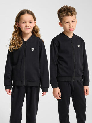 Reißverschluss T-Shirt Hmljr Wool Kinder