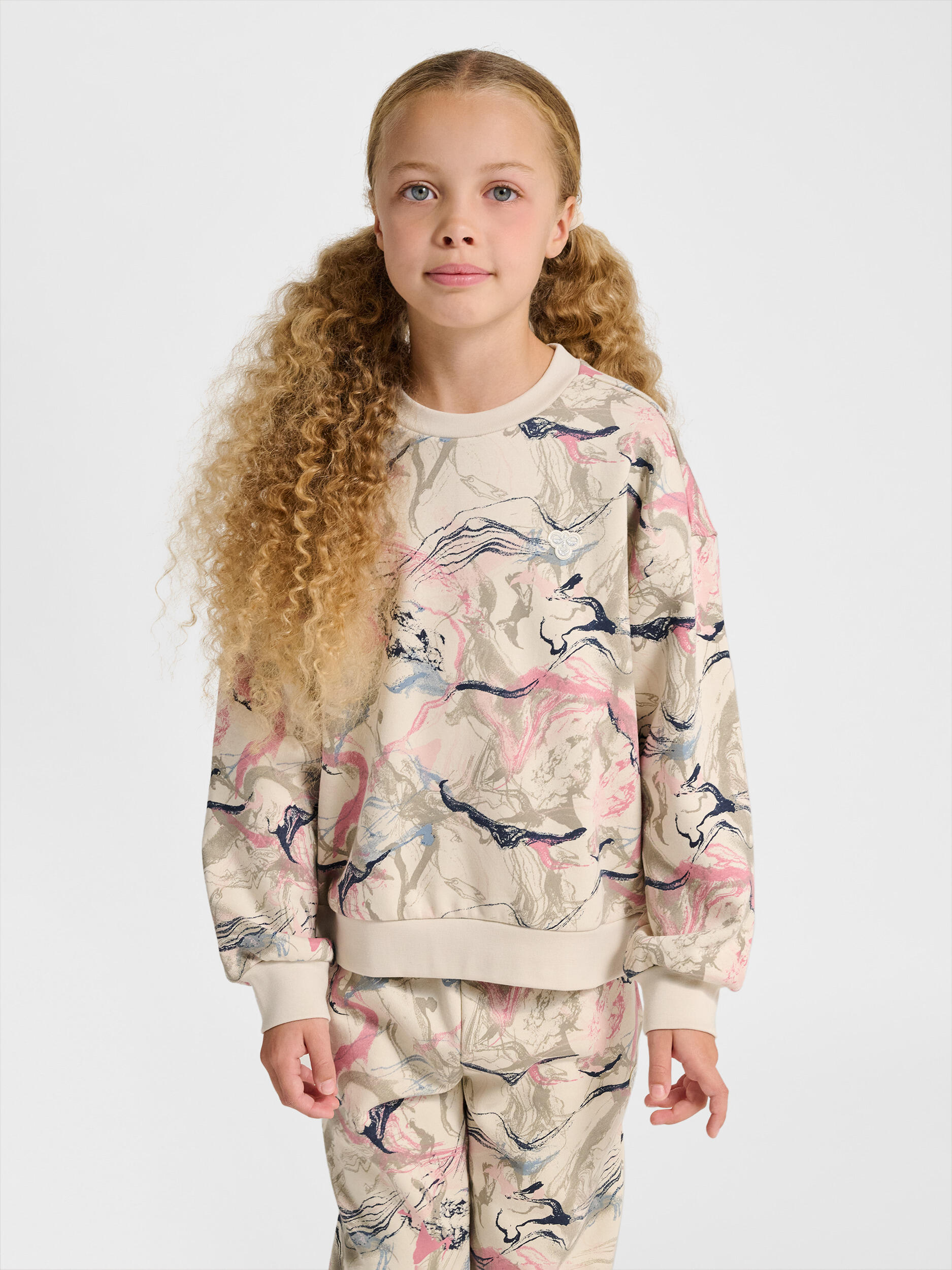 Enfiler Sweat-Shirt Hmljr Loose Fille 1/7