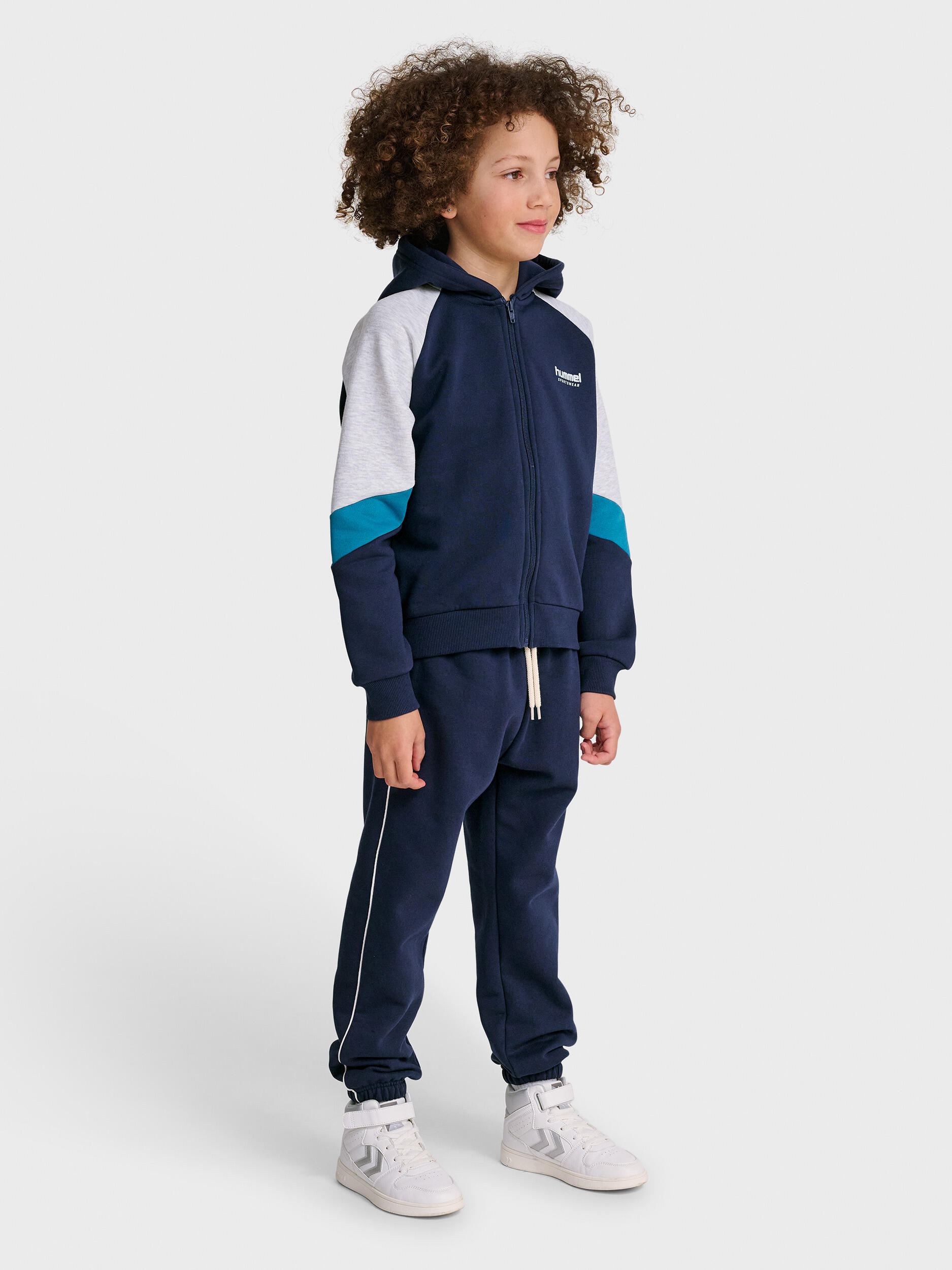 Rits Hoodie Hmljr Loose Uniseks Kinderen 4/7