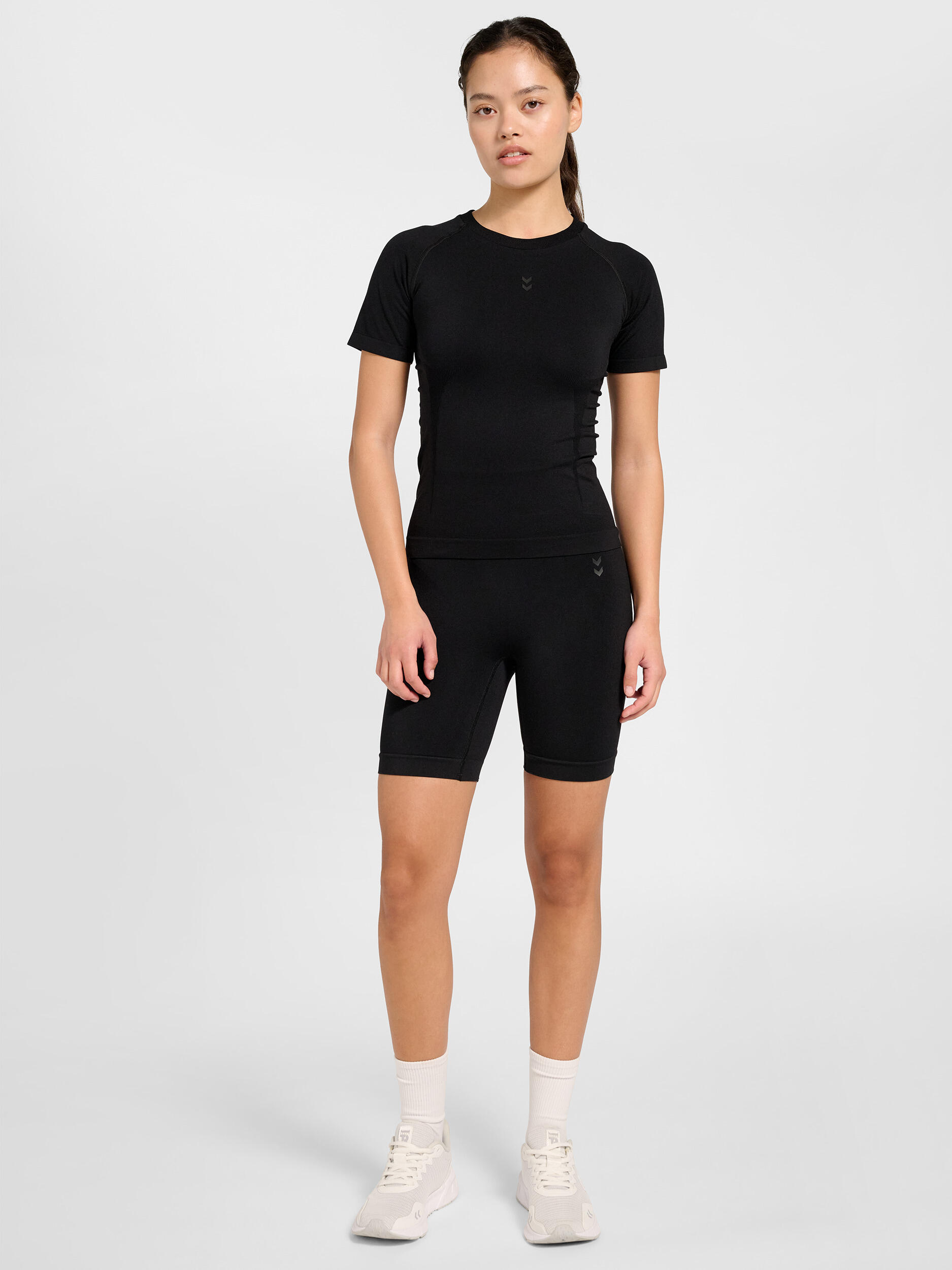 Instap T-Shirt Hmlflow Training Dames 3/7