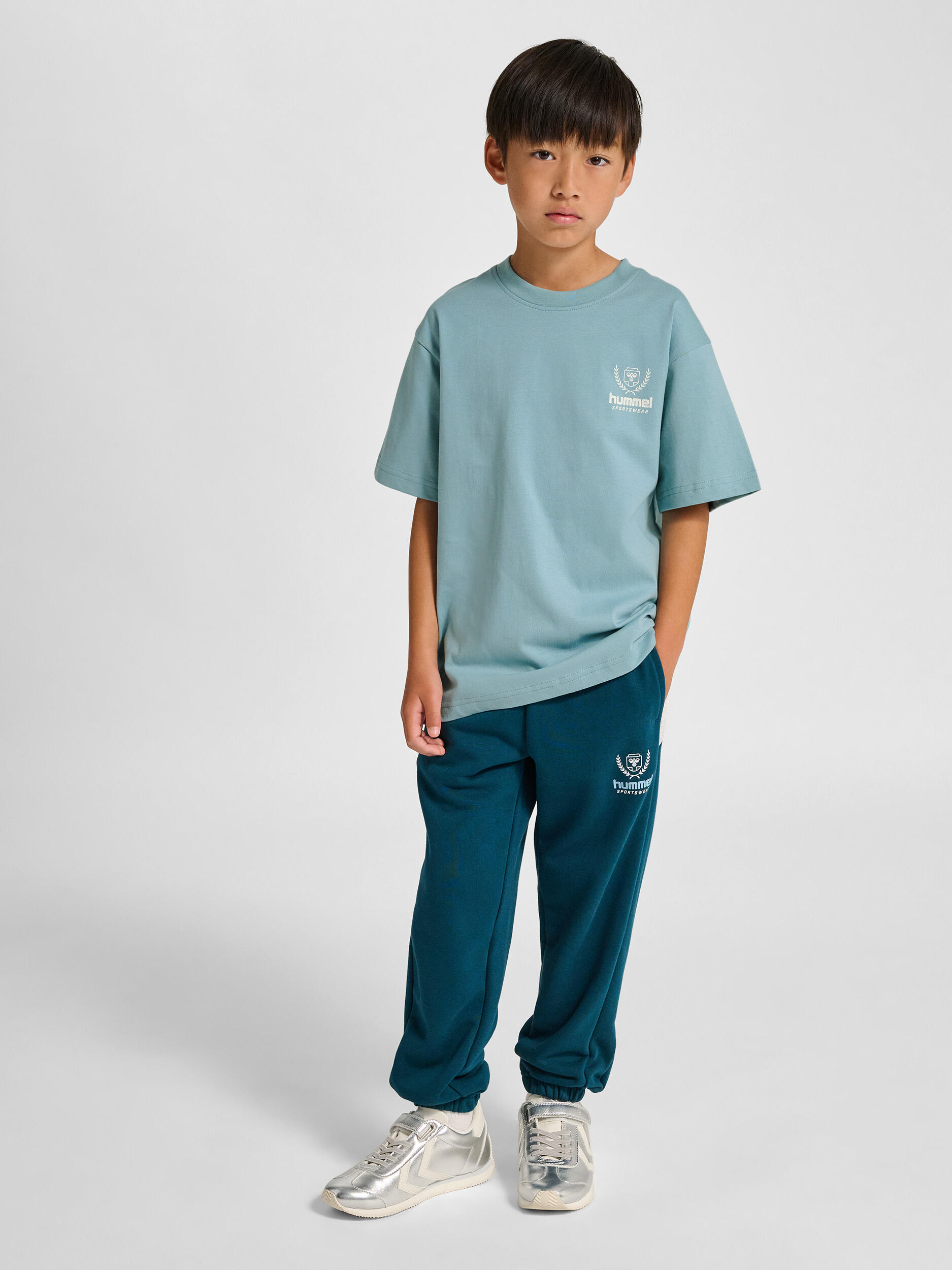 Enfiler T-Shirt Hmljr Loose Enfant 3/7