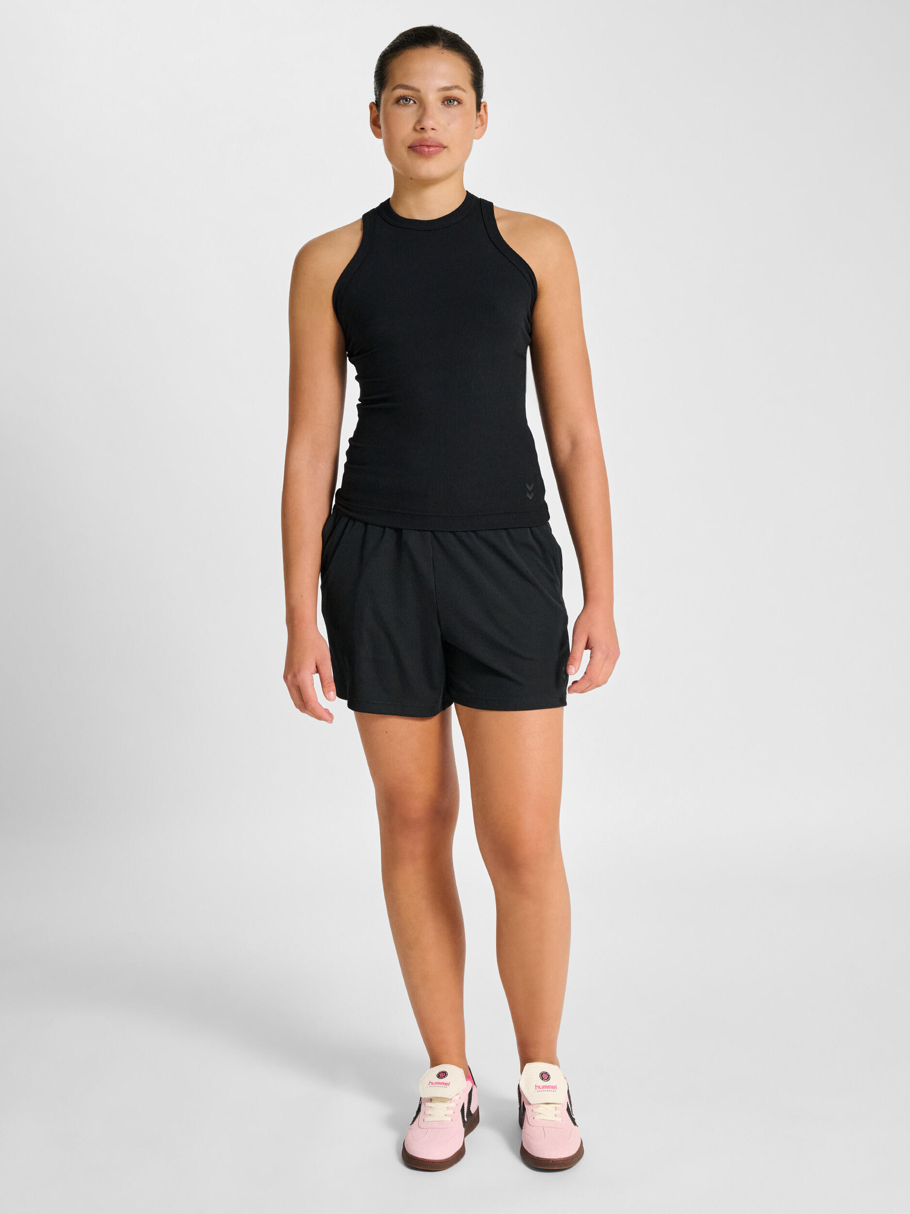 Women's ribbed tank top Hummel Pulse 3/7