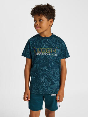 Instap t-shirt hmljr aop lifestyle uniseks kinderen