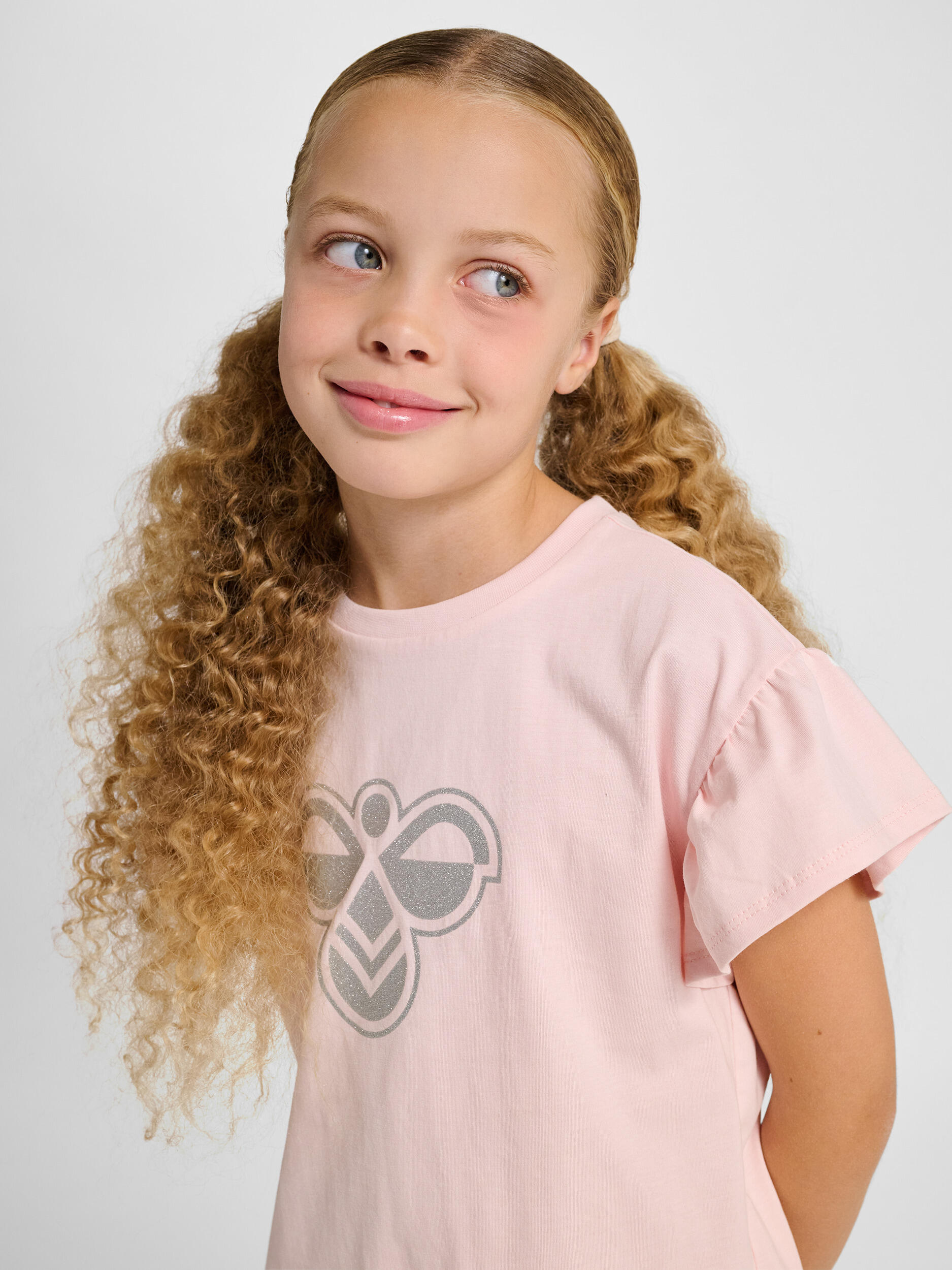 Enfiler T-Shirt Hmljr Ruffle Fille 4/7