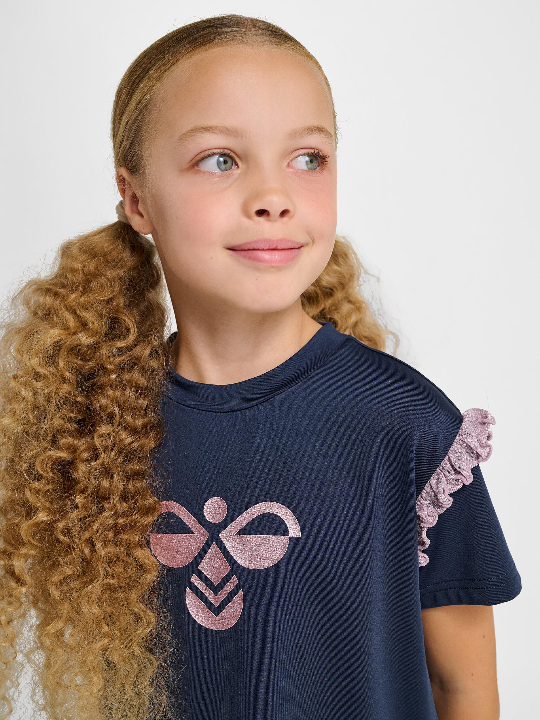 Instap T-Shirt Hmljr Mix Meisjes 4/7