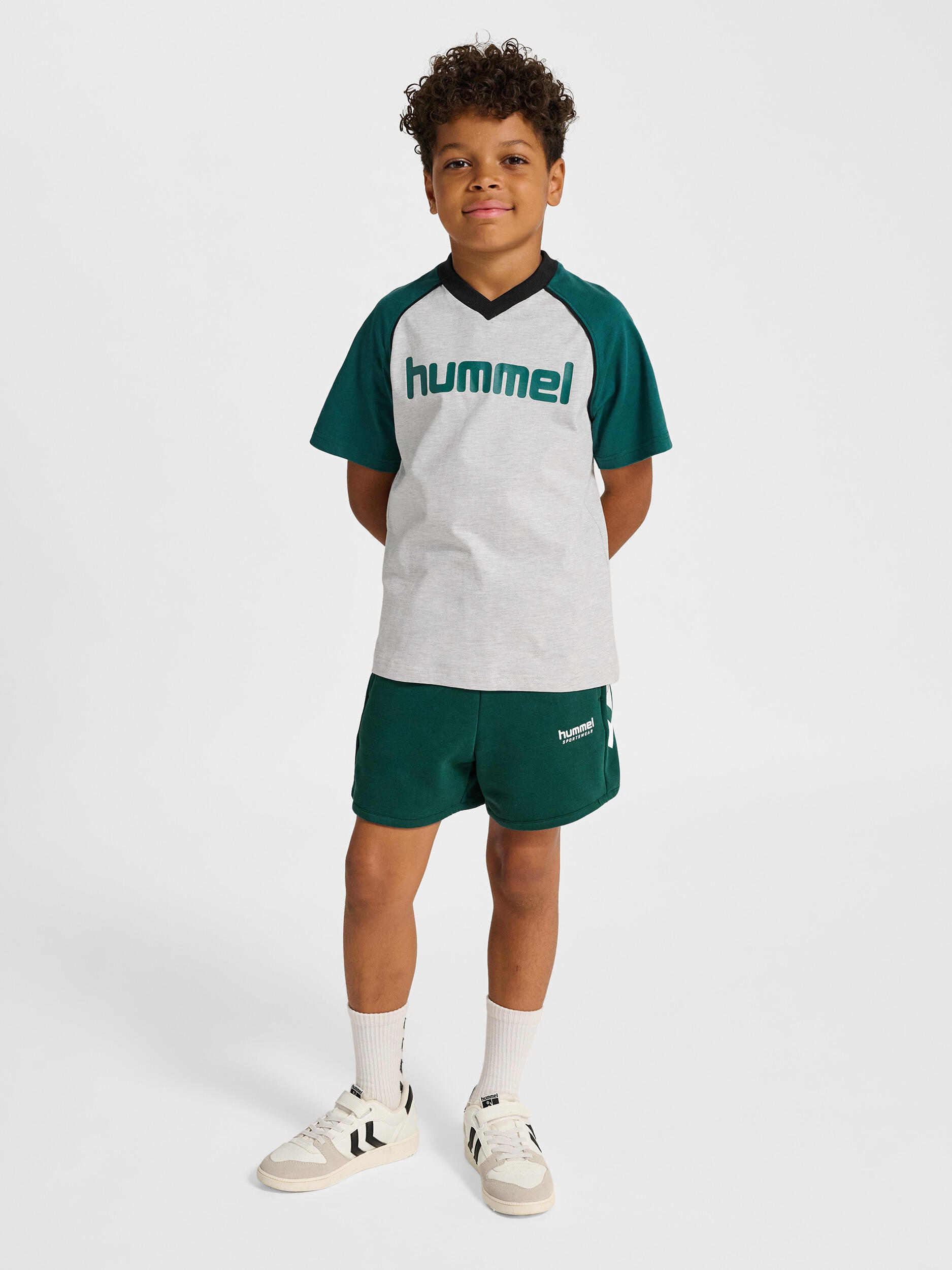 Enfiler T-Shirt Hmljr Reg Garçon 3/7