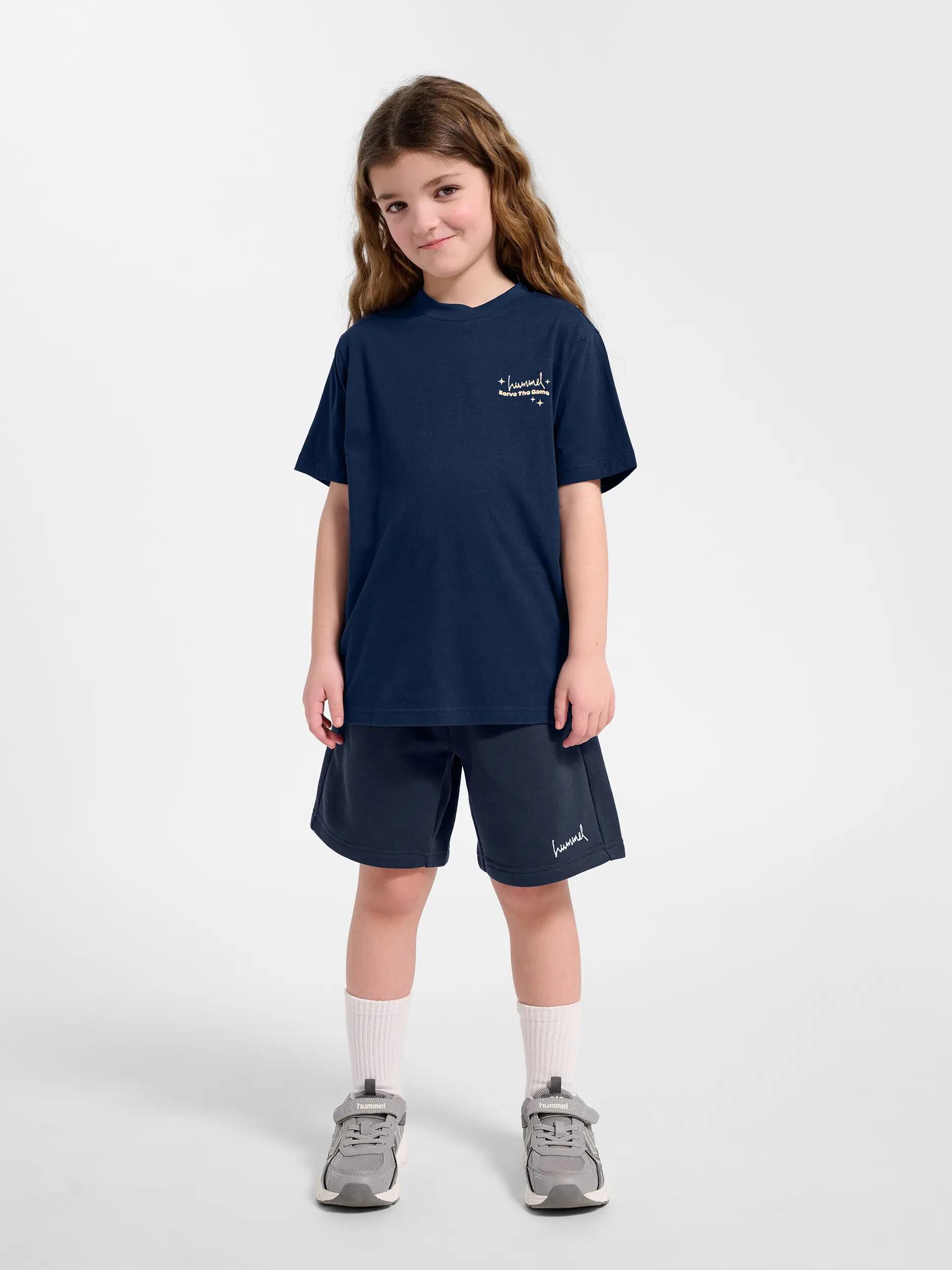 Dziecięcy T-shirt z bawełny organicznej Hummel 3/13
