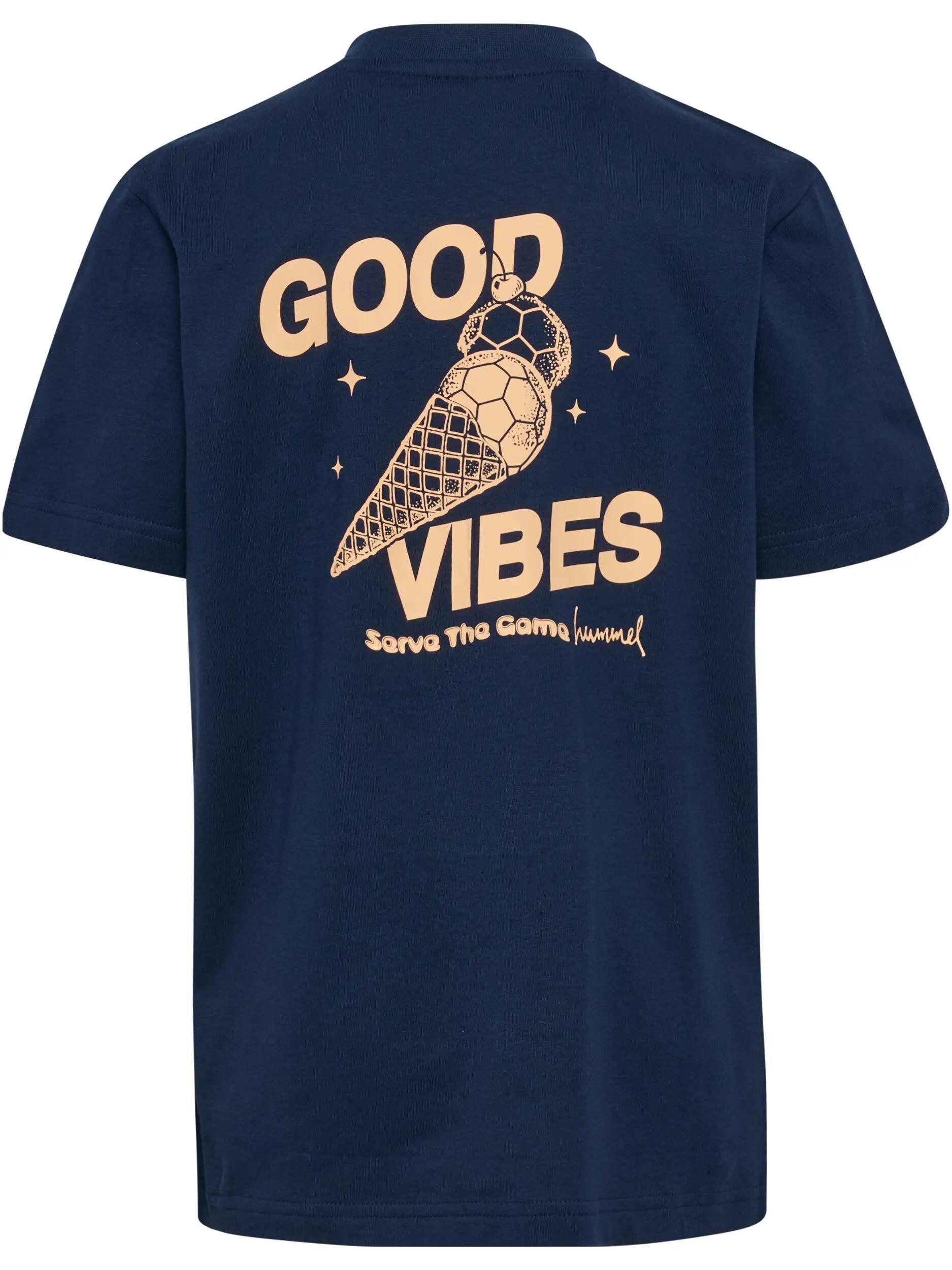 Dziecięcy T-shirt z bawełny organicznej Hummel 9/13