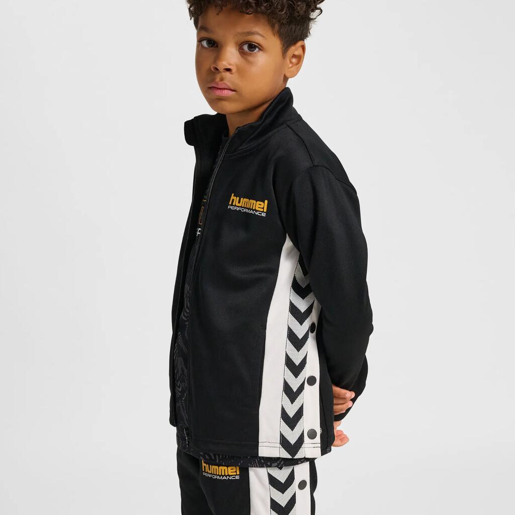 Chevron zip-up tracksuit jacket for kids Hummel