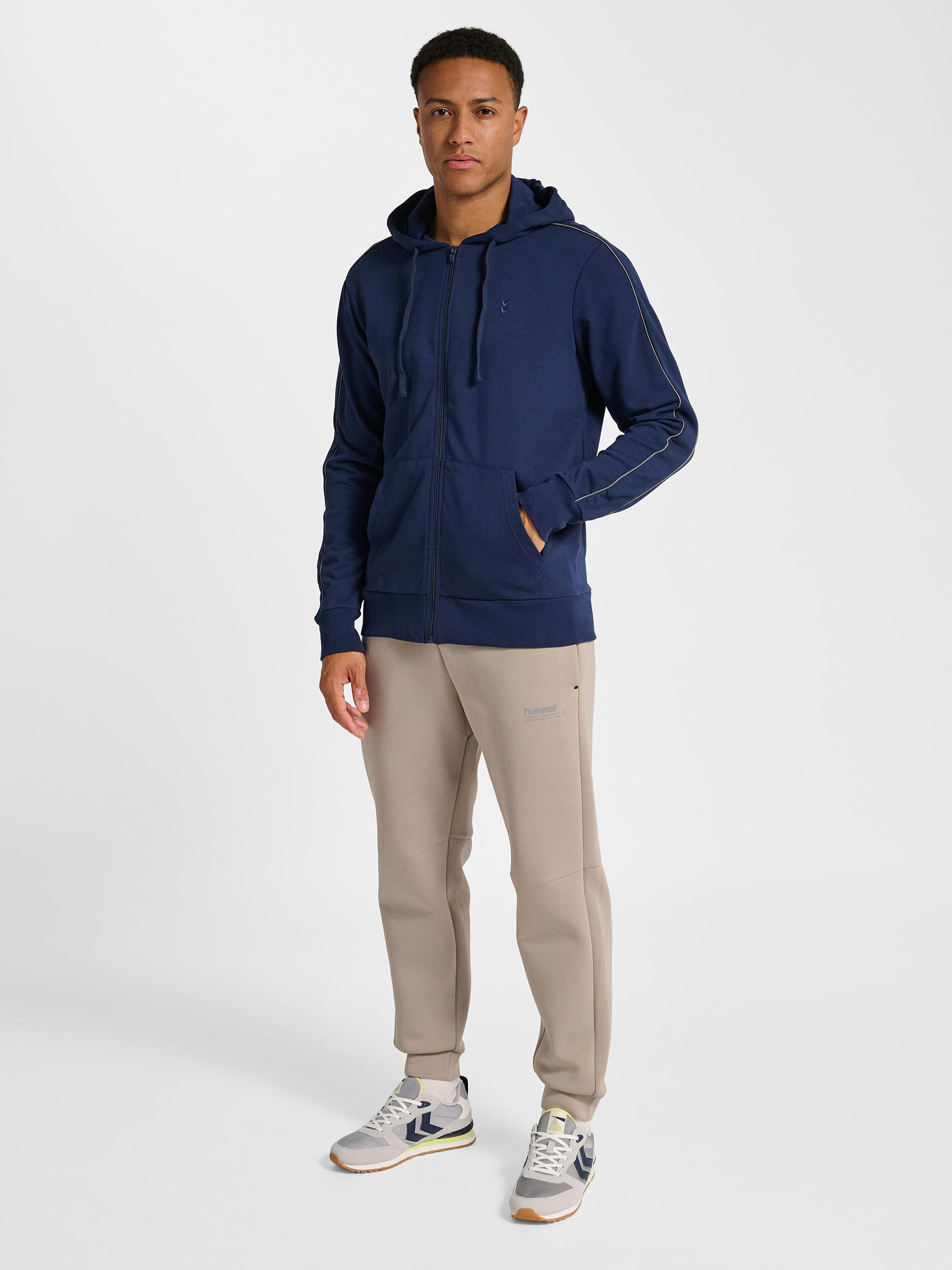 Reißverschluss Kapuzenpullover Hmlpulse Herren 3/7