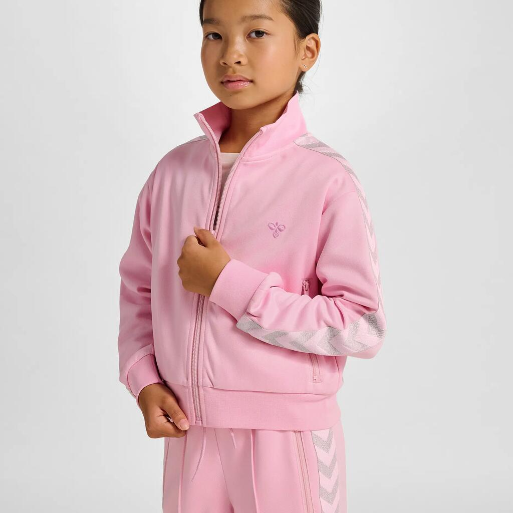 Girl's sweat jacket Hummel Regular Poly Tape