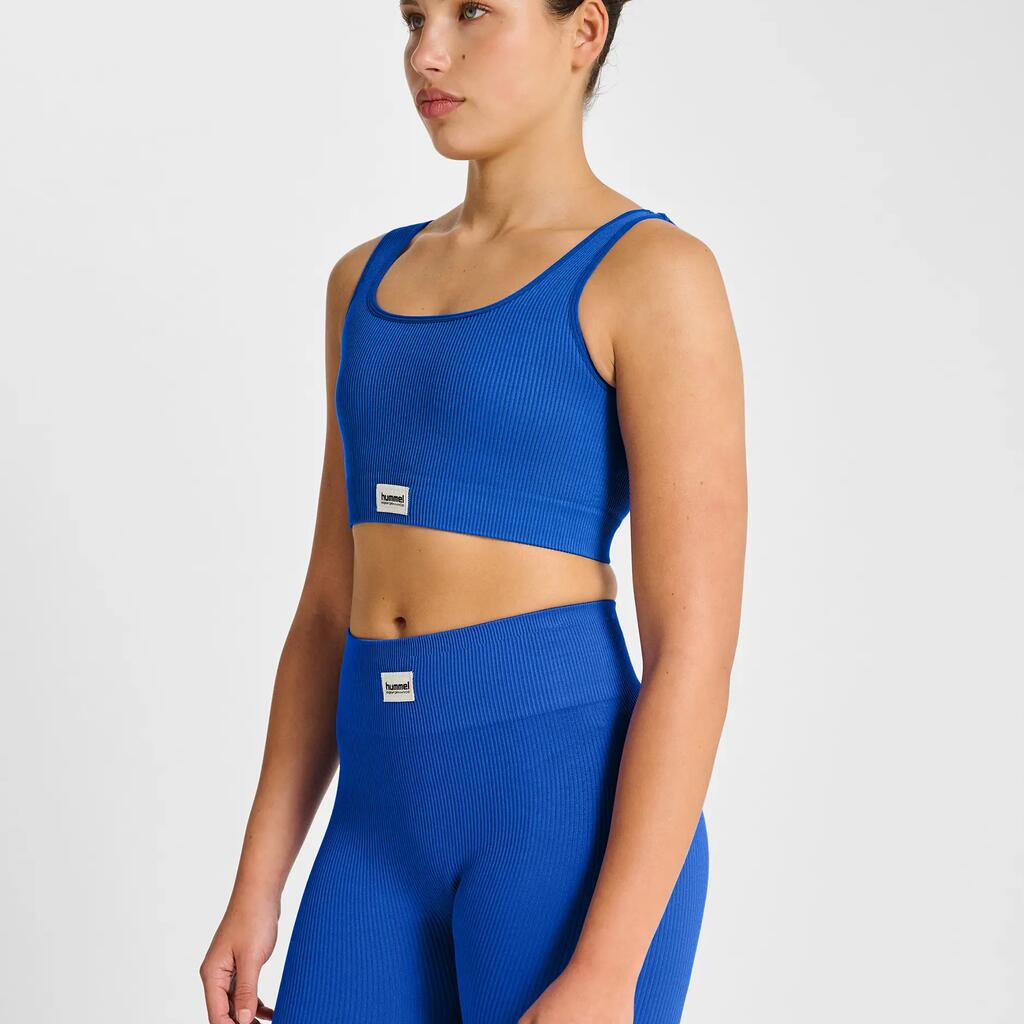 Seamless ribbed bralette for women Hummel Pulse