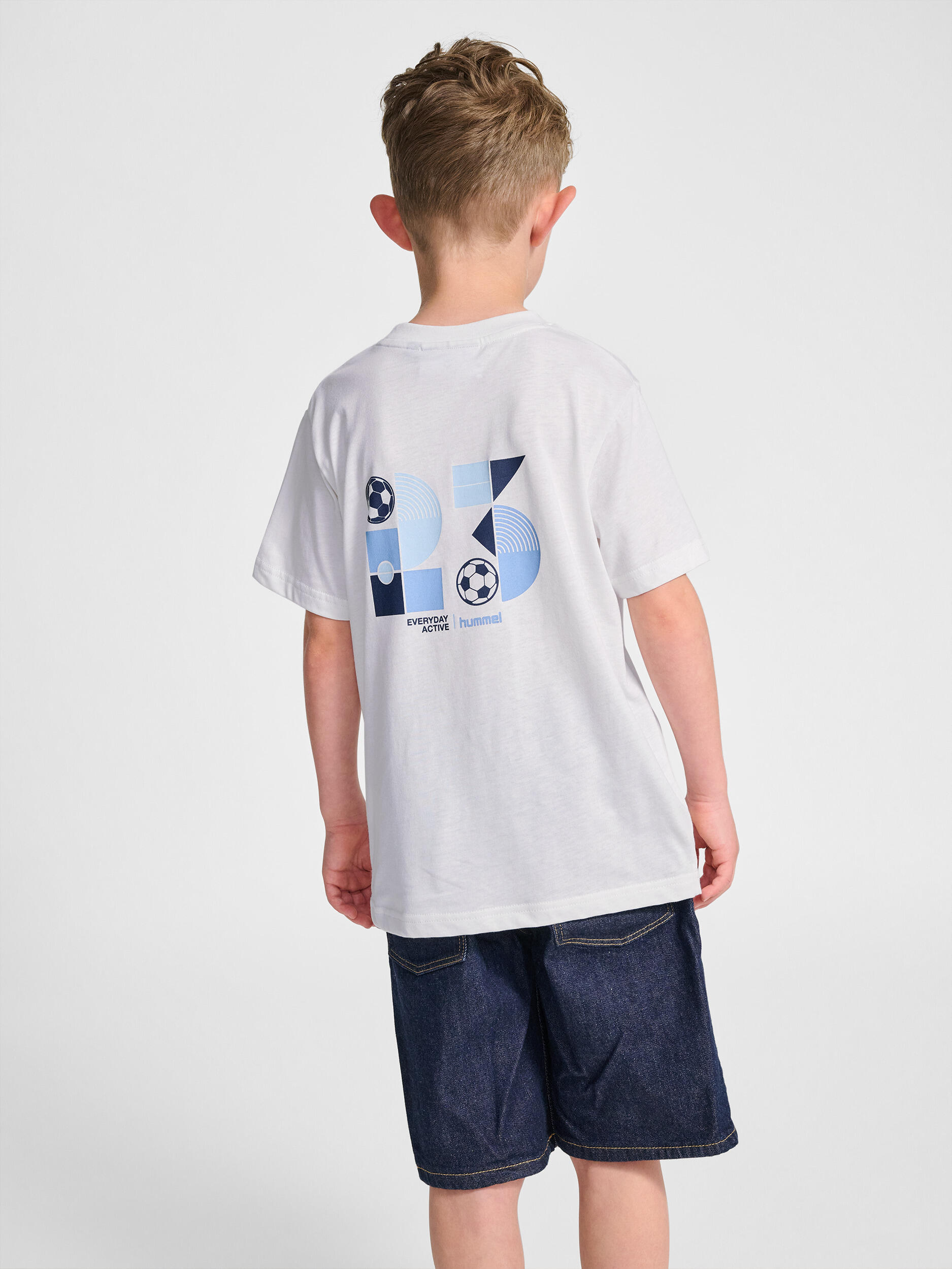 Instap T-Shirt Hmljr Graphic Uniseks Kinderen 3/7