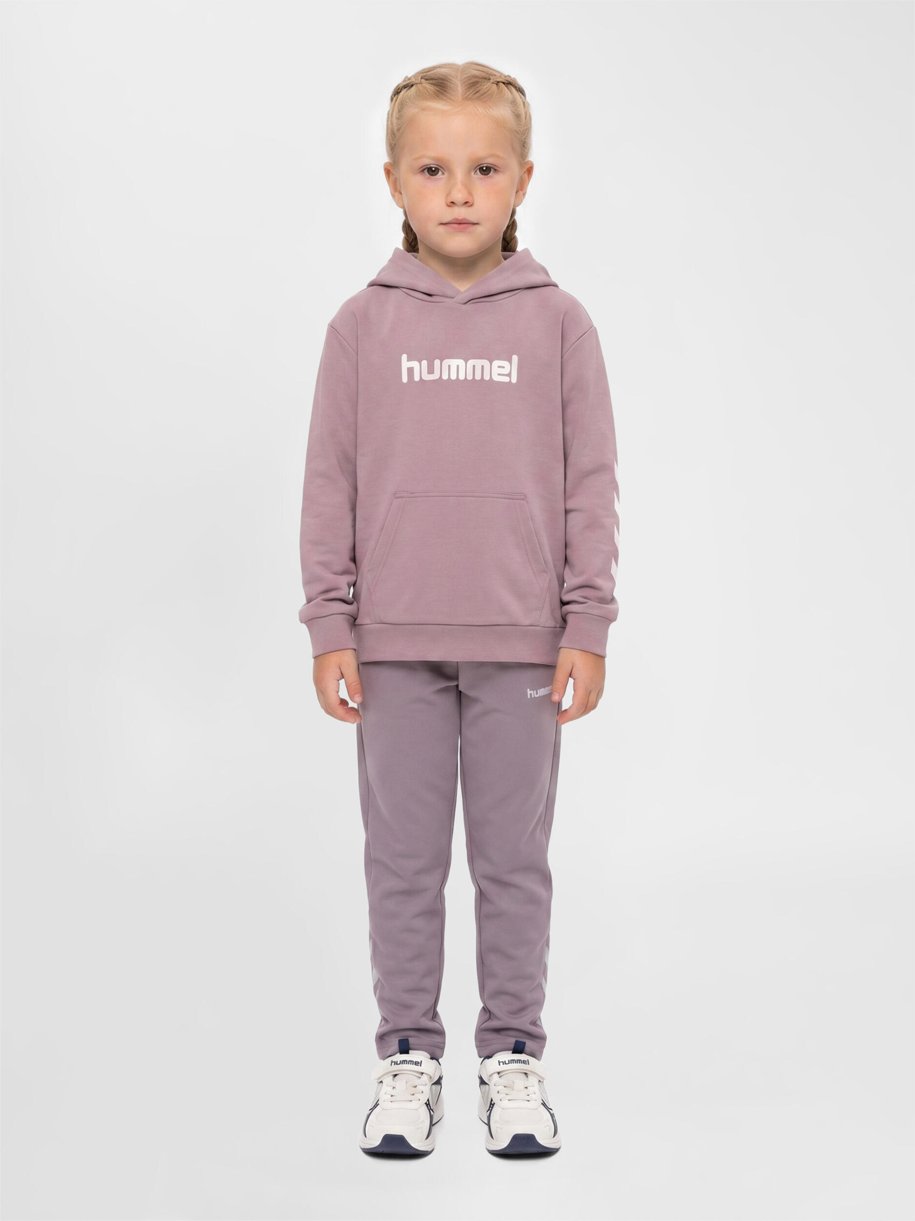 Kapuzenpullover Hmljr Logo Lebensstil Kinder 2/7
