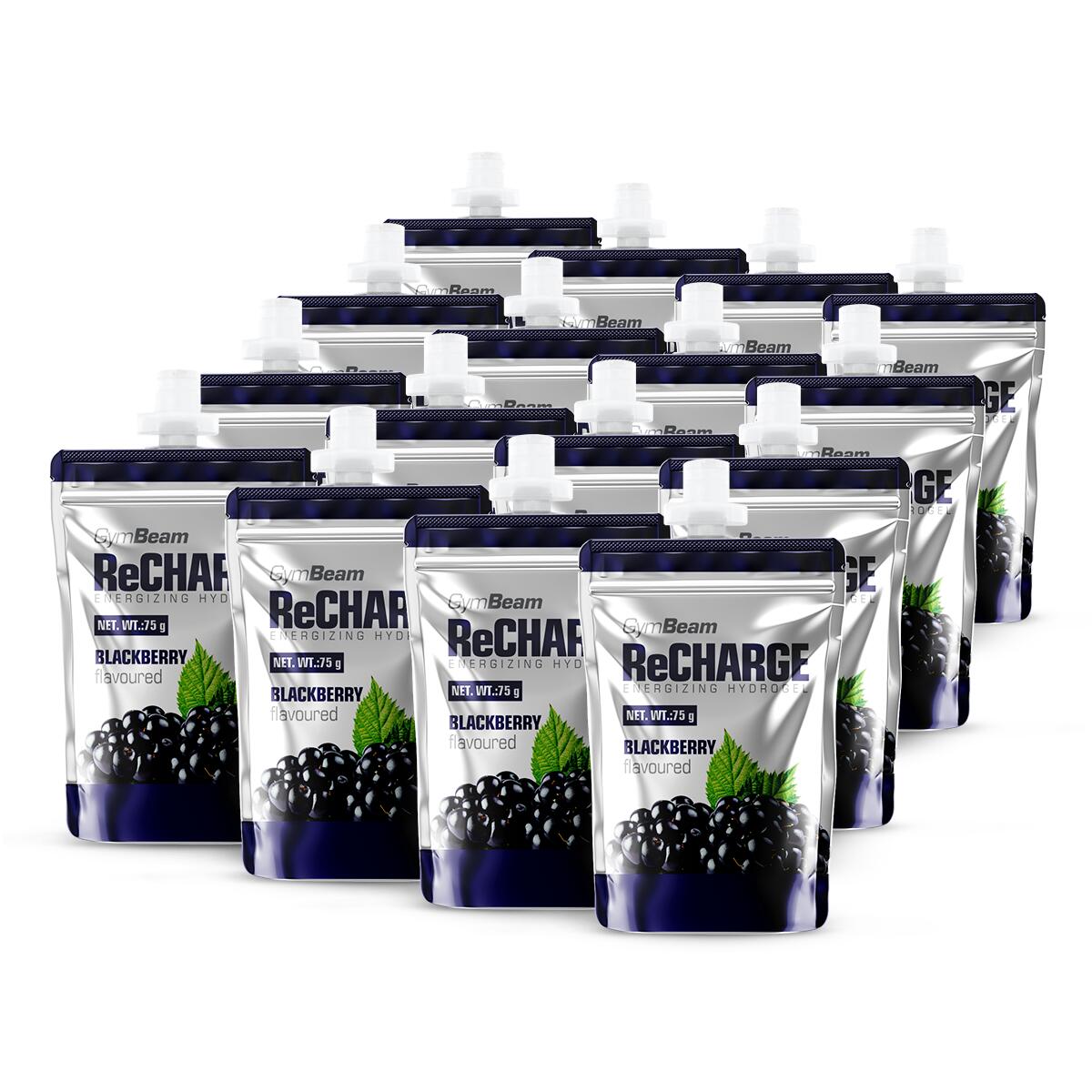 ReCharge Gel ŻEL ENERGETYCZNY - GymBeam jeżyna 75 g 2/2