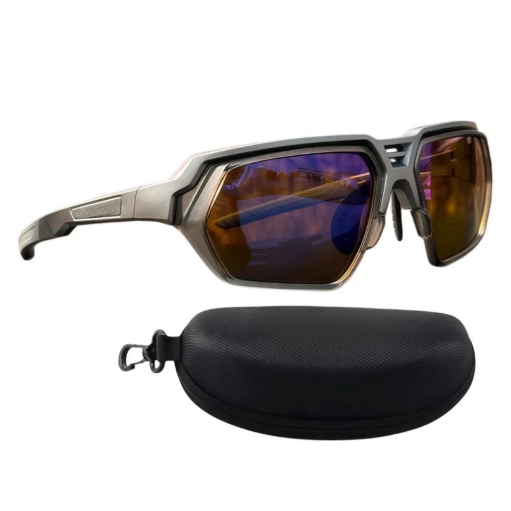 Polarized Sports Sunglasses UV403 for Men  Women (Blue)