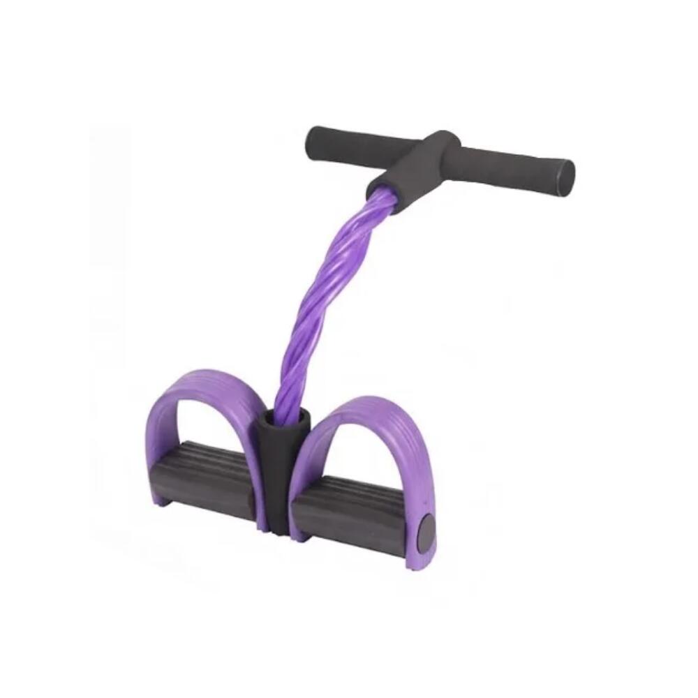 Six-Tube Pedal Resistance Band Fitness Trainer