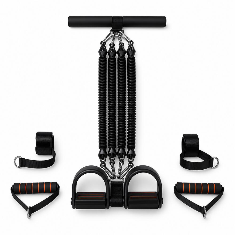 Multi-Functional Resistance Pedal Tension Rope (Black)
