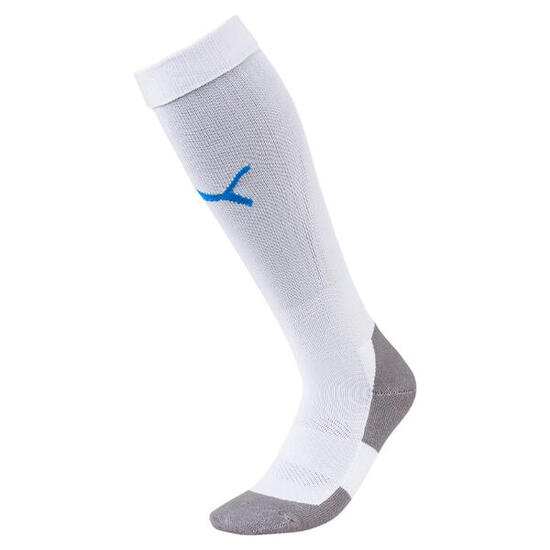 Chaussettes de football Puma Team Liga Core, blanches 43-46