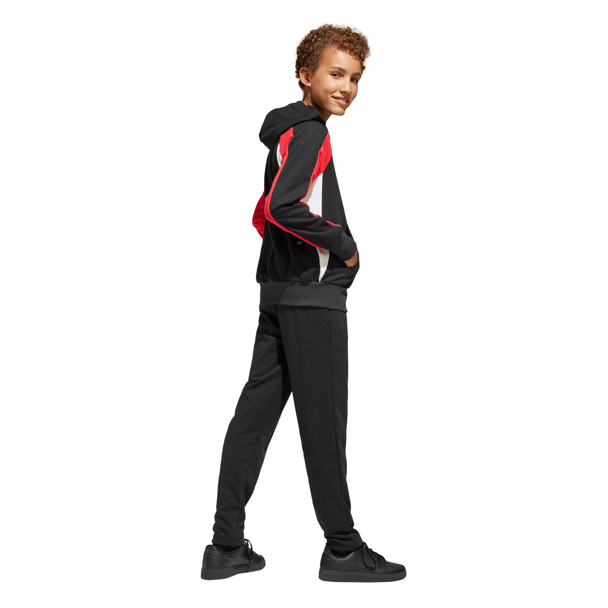 adidas Kinder Trainingsanzug J Colorblock FT Tracksuit 5/7
