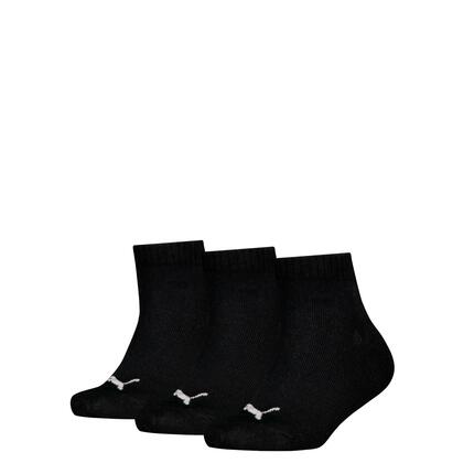 Chaussettes Unisexe Paquet de 3 Confortable à porter-Plain Quarter 3P