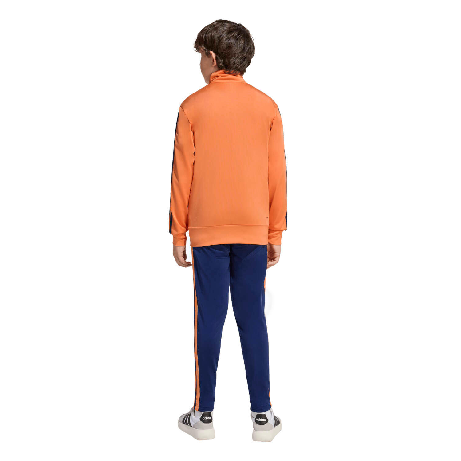 Conjunto para Menino Adidas 3 listras Laranja 5/7