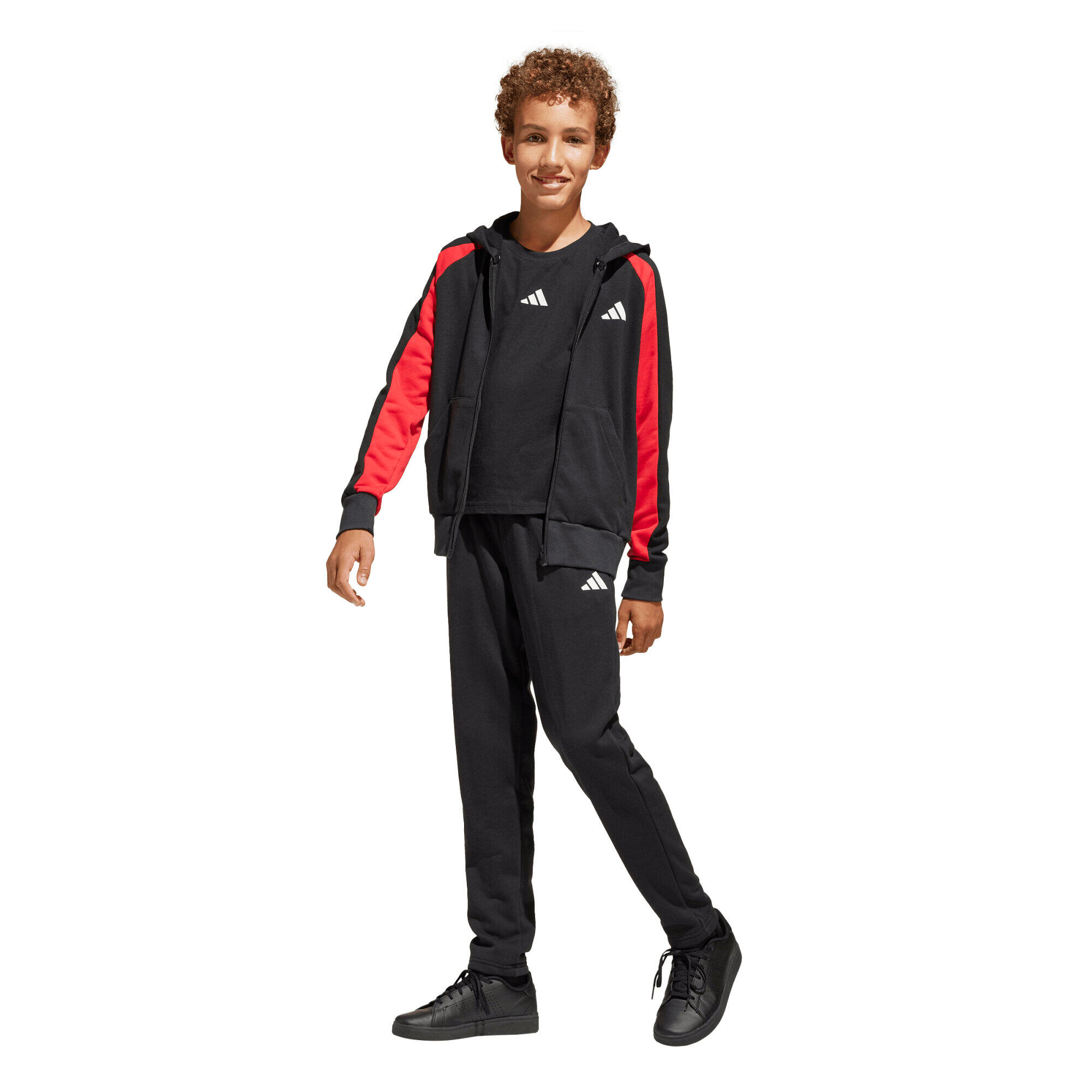 adidas Kinder Trainingsanzug J Colorblock FT Tracksuit 4/7