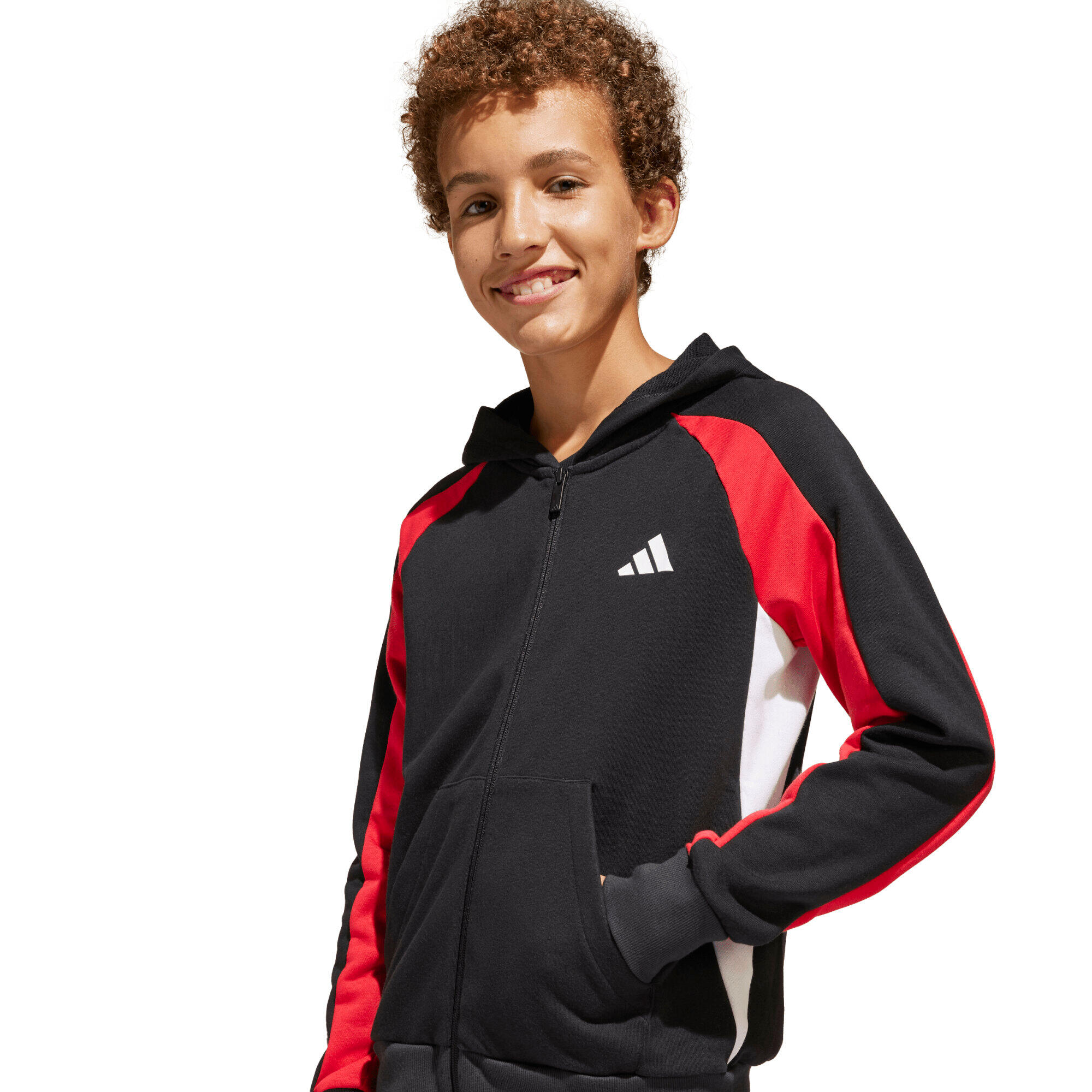 adidas Kinder Trainingsanzug J Colorblock FT Tracksuit 6/7