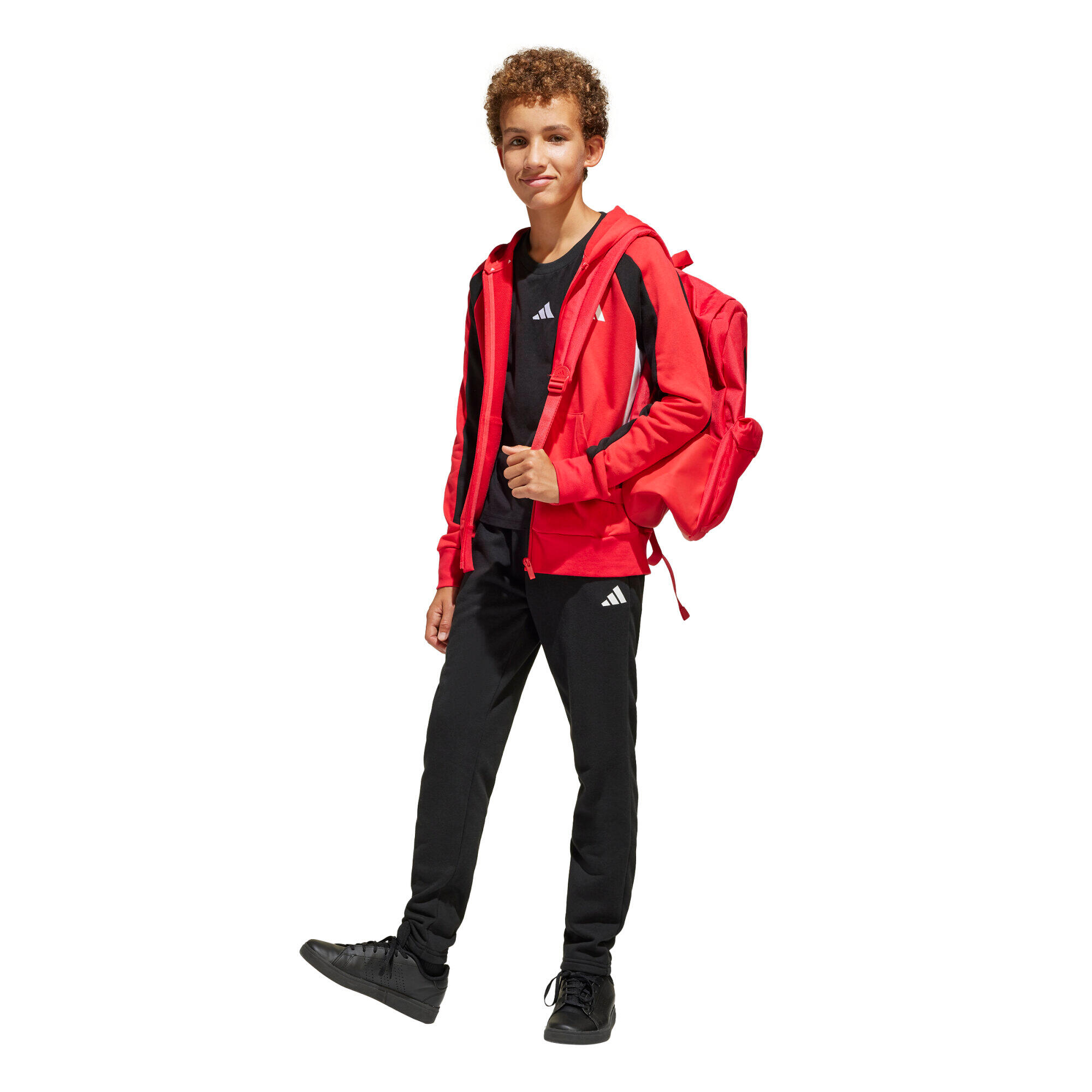 adidas Kinder Trainingsanzug J Colorblock FT Tracksuit 12/13