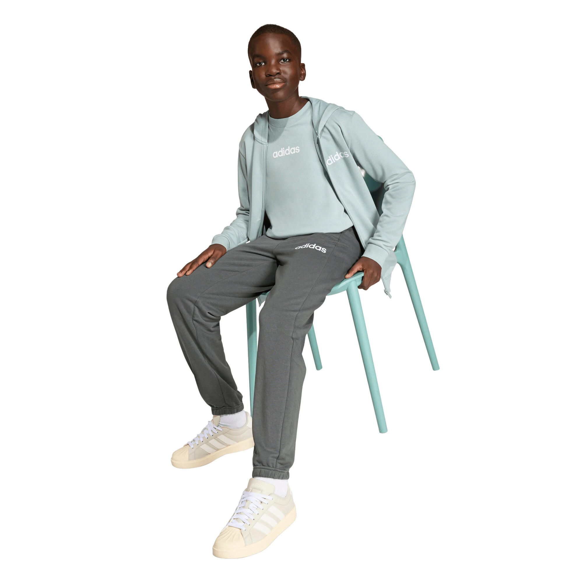 Sweatshirt Adidas Sport J Lin Ft Ts 220 Criança 6/7