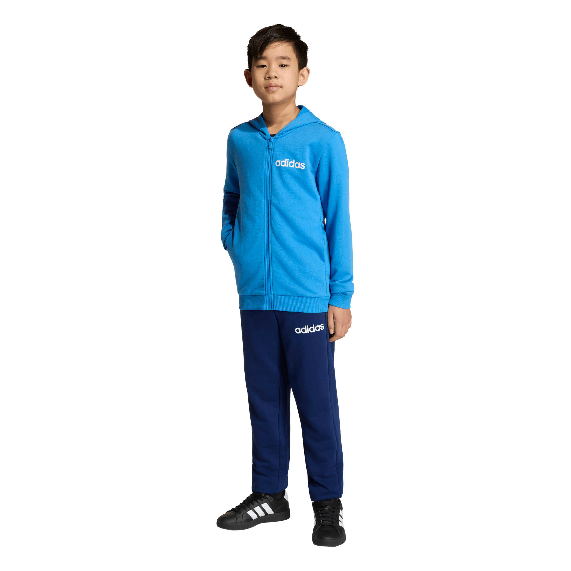 Survêtement Adidas Sport J Lin Ft Ts 220 Enfant 4/7