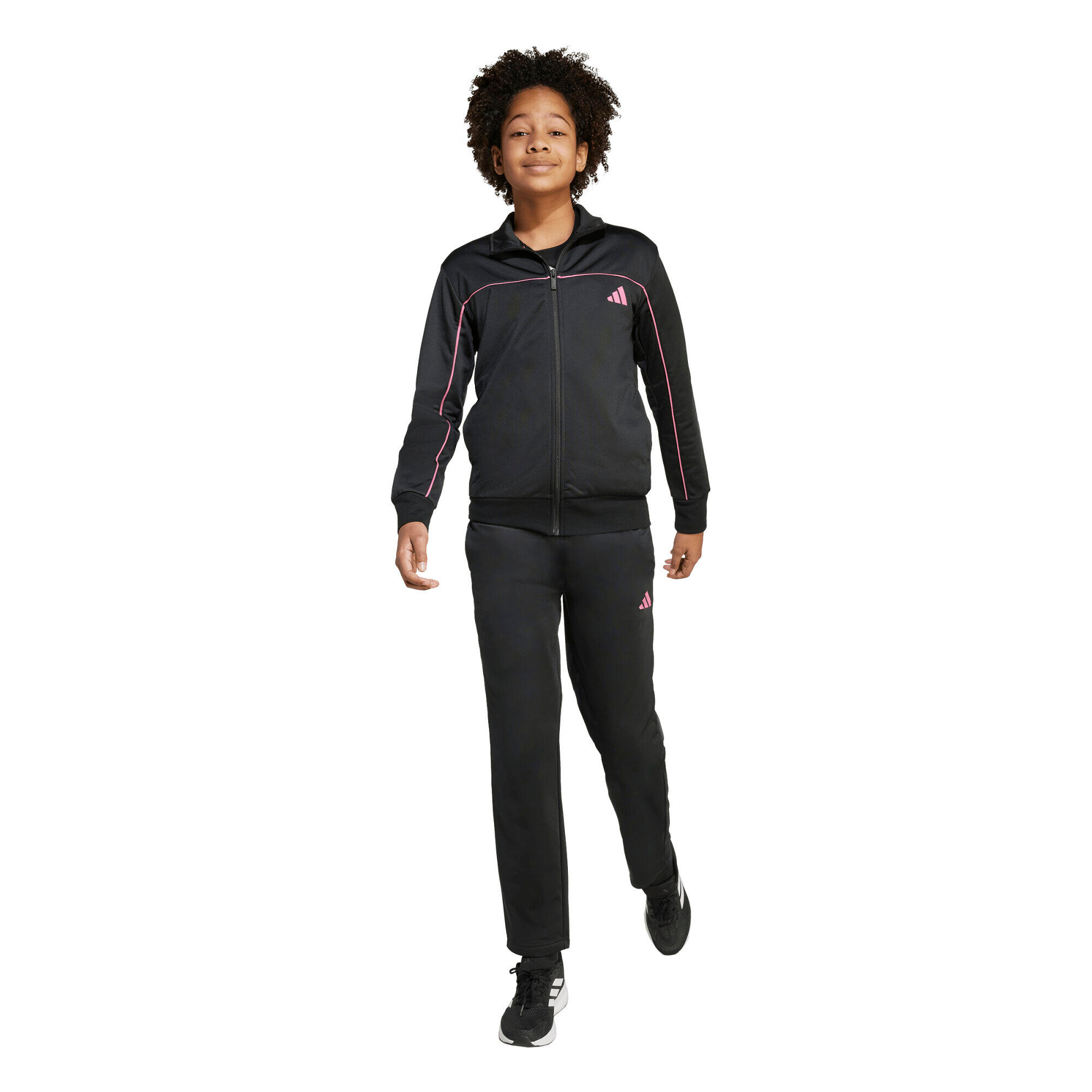 Tuta ragazza adidas tricot colour pop- nero 6/7