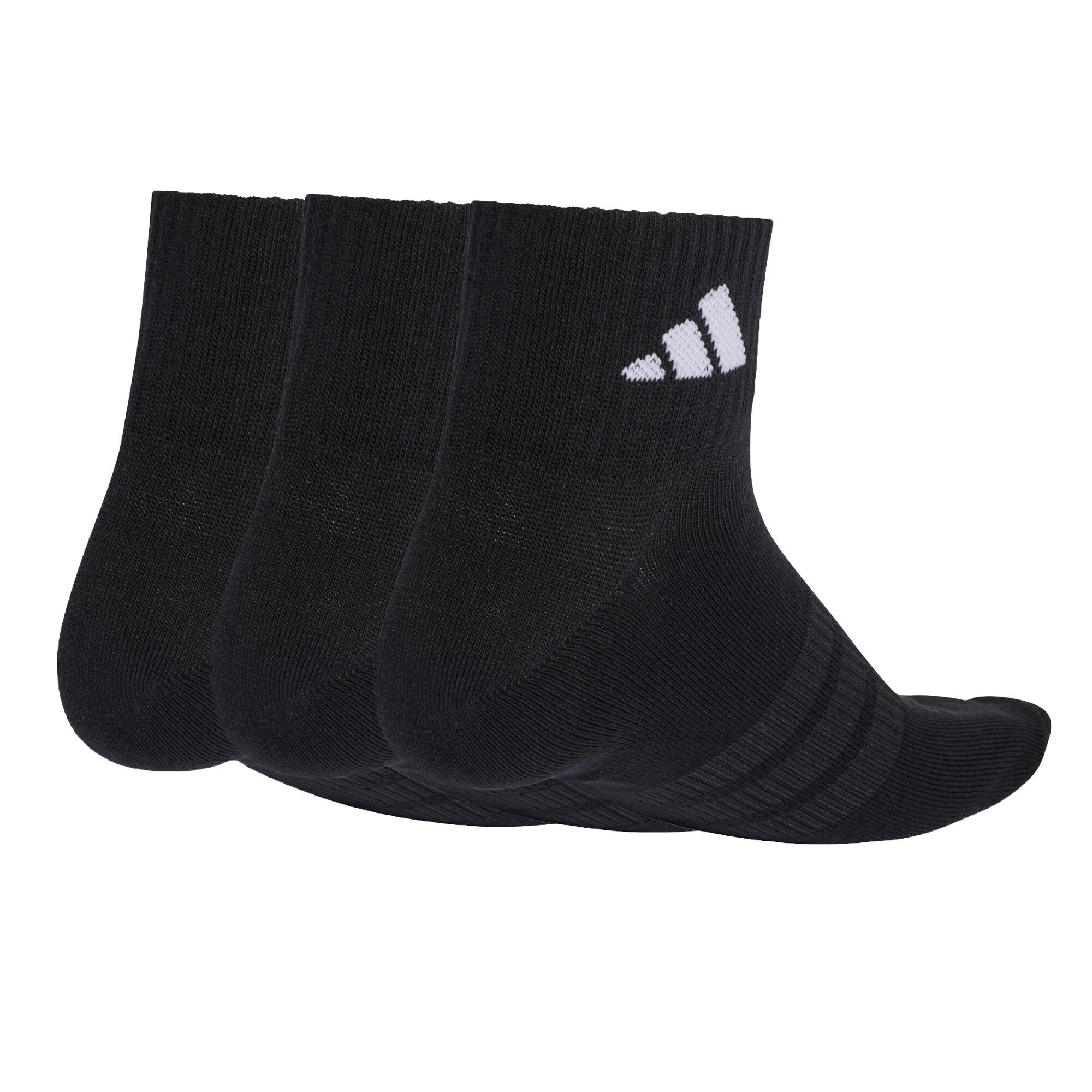adidas Unisex THIN & LIGHT SPORTSWEAR ANKLE QUARTER SOCKEN 3 Paar Pack 2/4