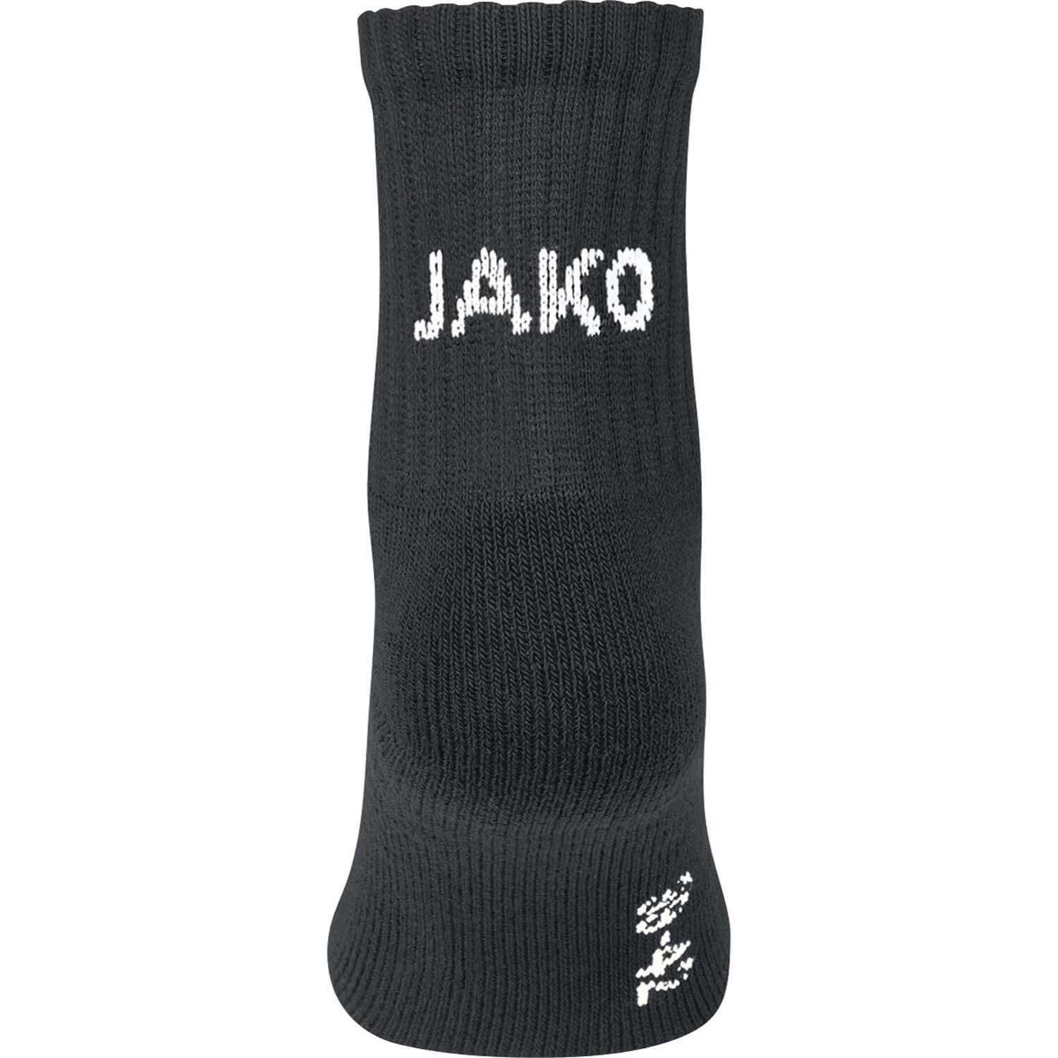 JAKO Unisex Sportsocken kurz 3er Pack 2/2