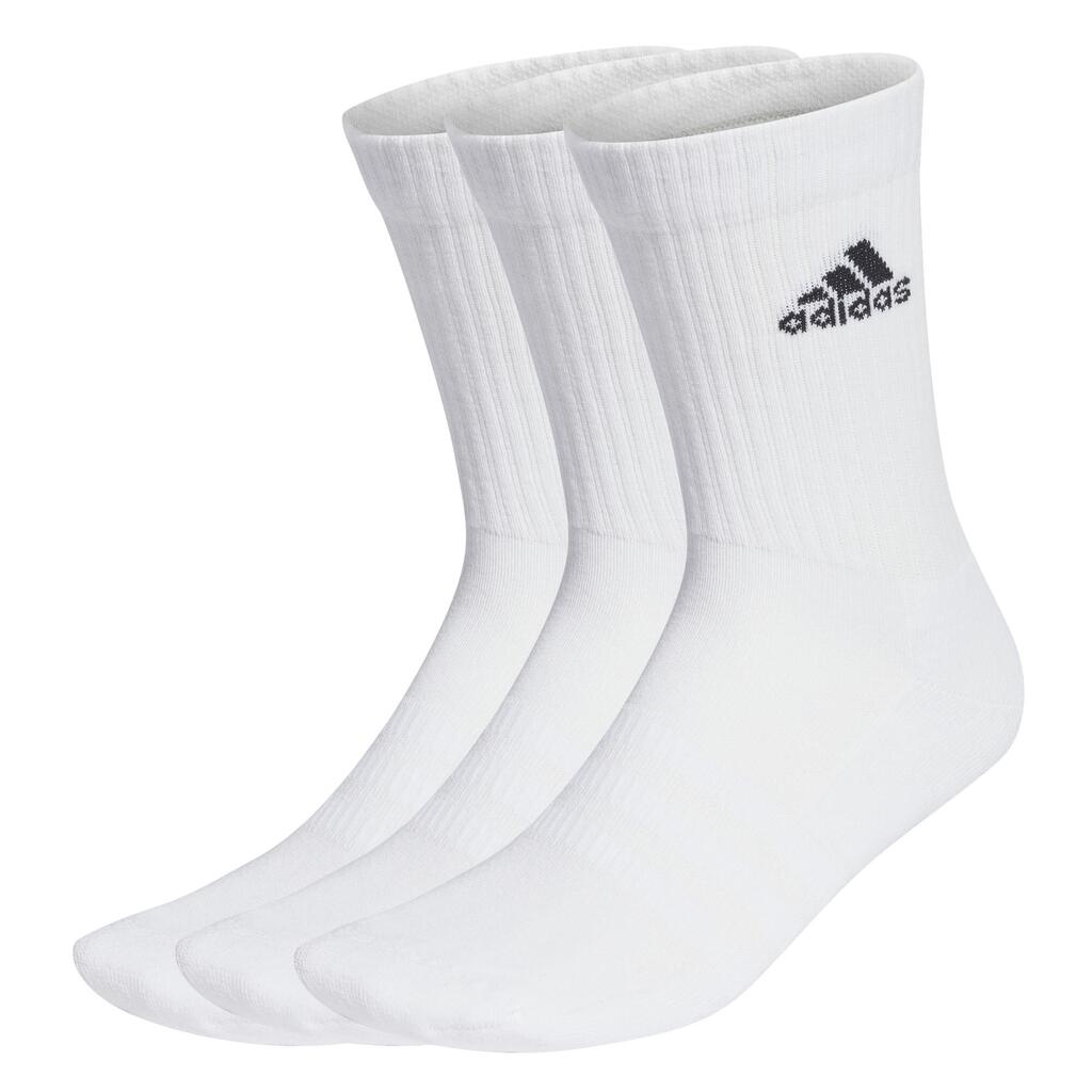 Socks Unisex Pack of 3-Cushioned Crew