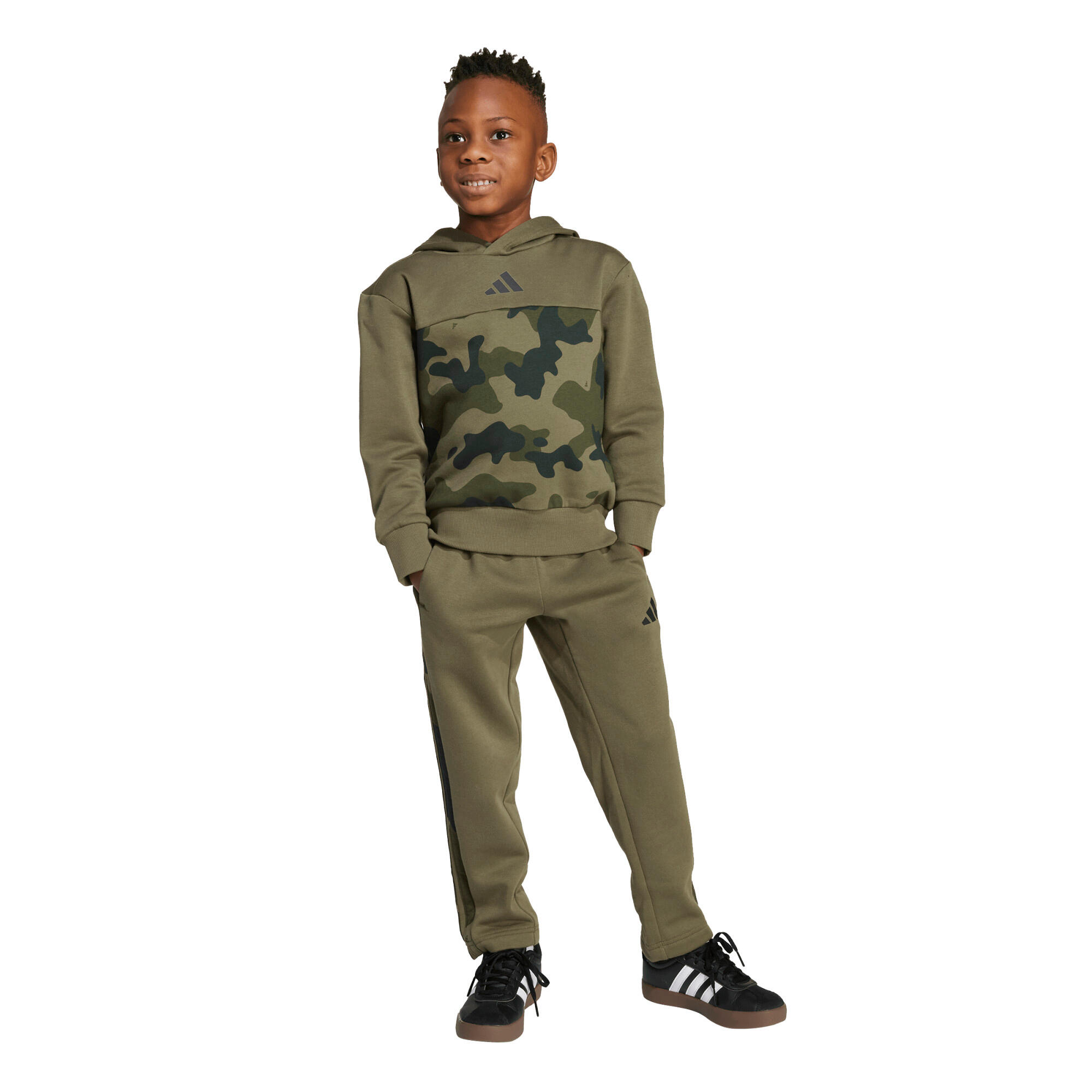 adidas Kinder Trainingsanzug LK CAMO FL SET 8/9