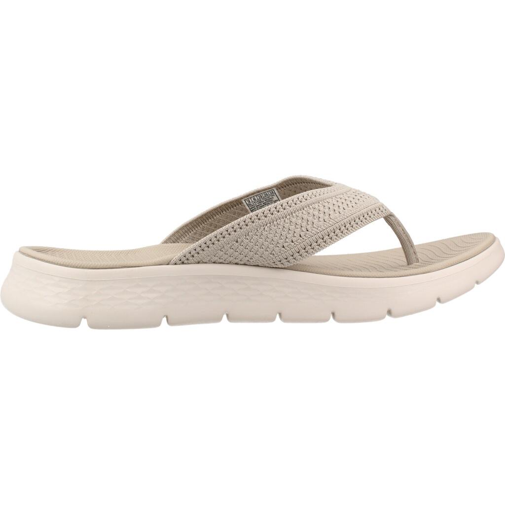 Bofetadas Skechers Go Walk Flex - Holly, Beige, Mujer 4/5