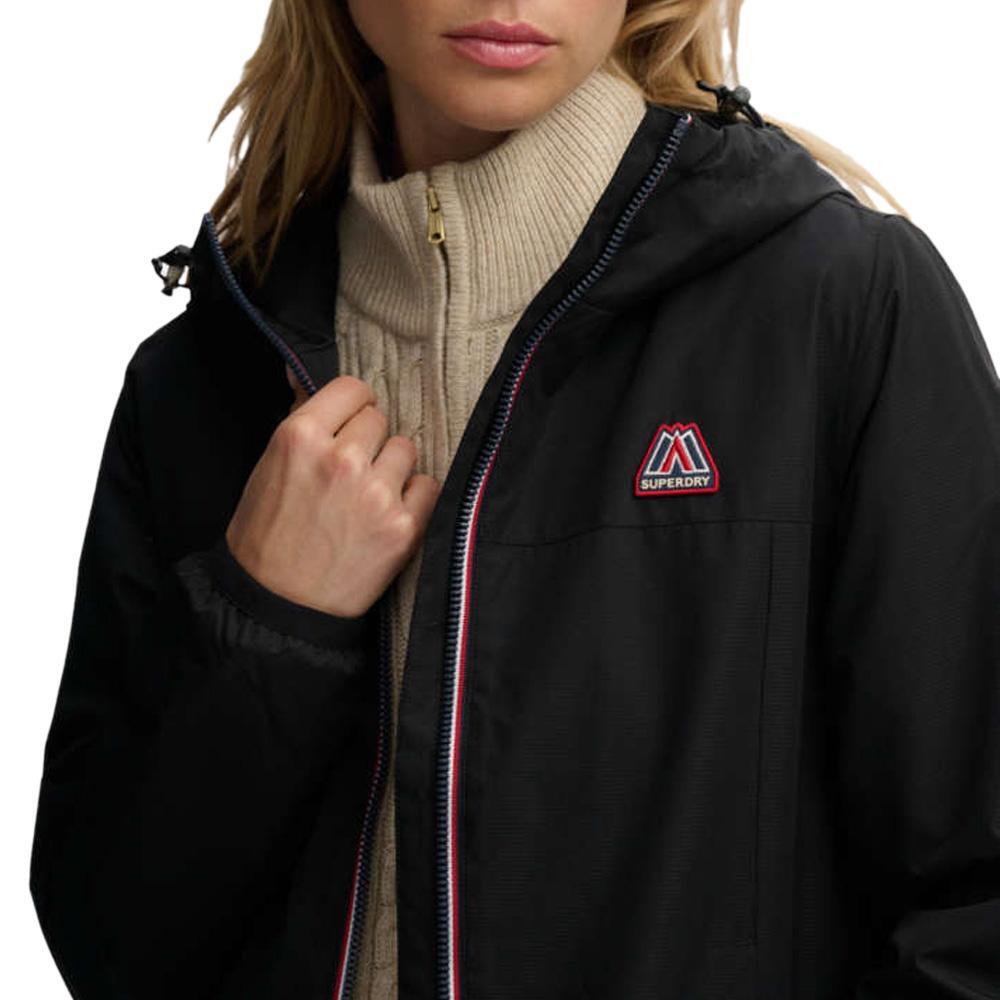 Veste de Pluie Noire Femme Superdry Essential Tri Windbreaker 2/2