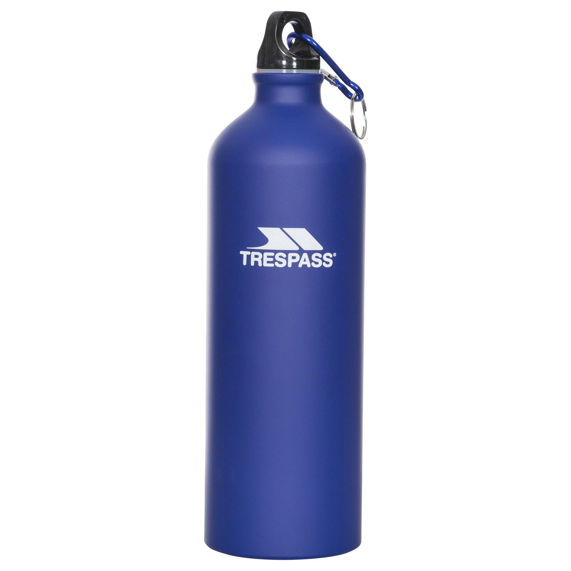 TRESPASS Borraccia Con Moschettone 1 L Trespass Slurp Blu Opaco