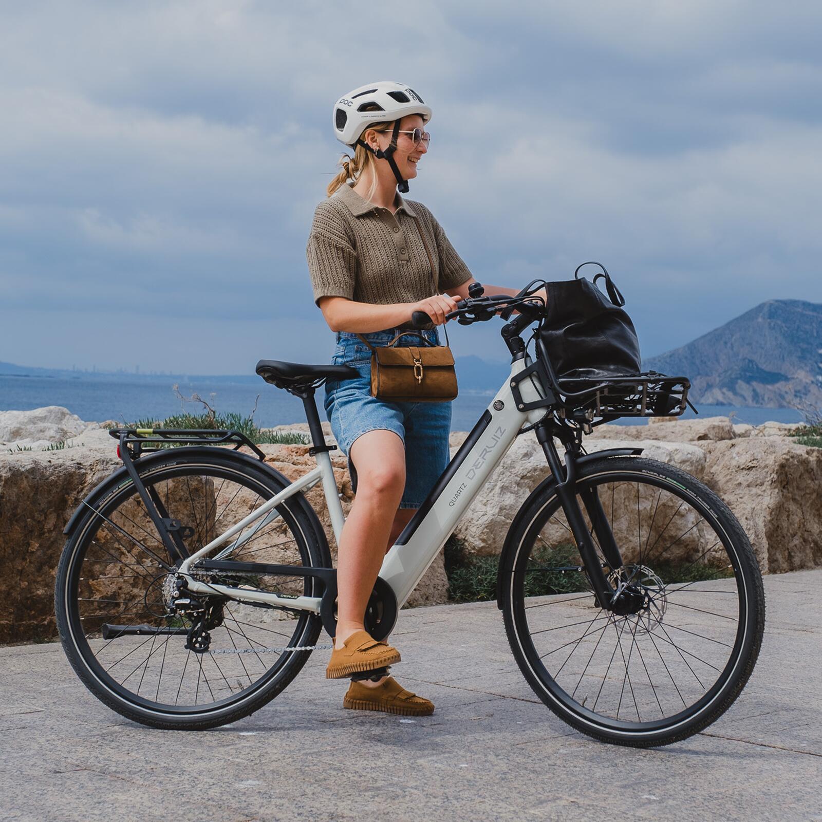 Quartz Bicicleta Eléctrica 28" 250W Sensor de Par Batería 644Wh Autonomía 161 km 5/13