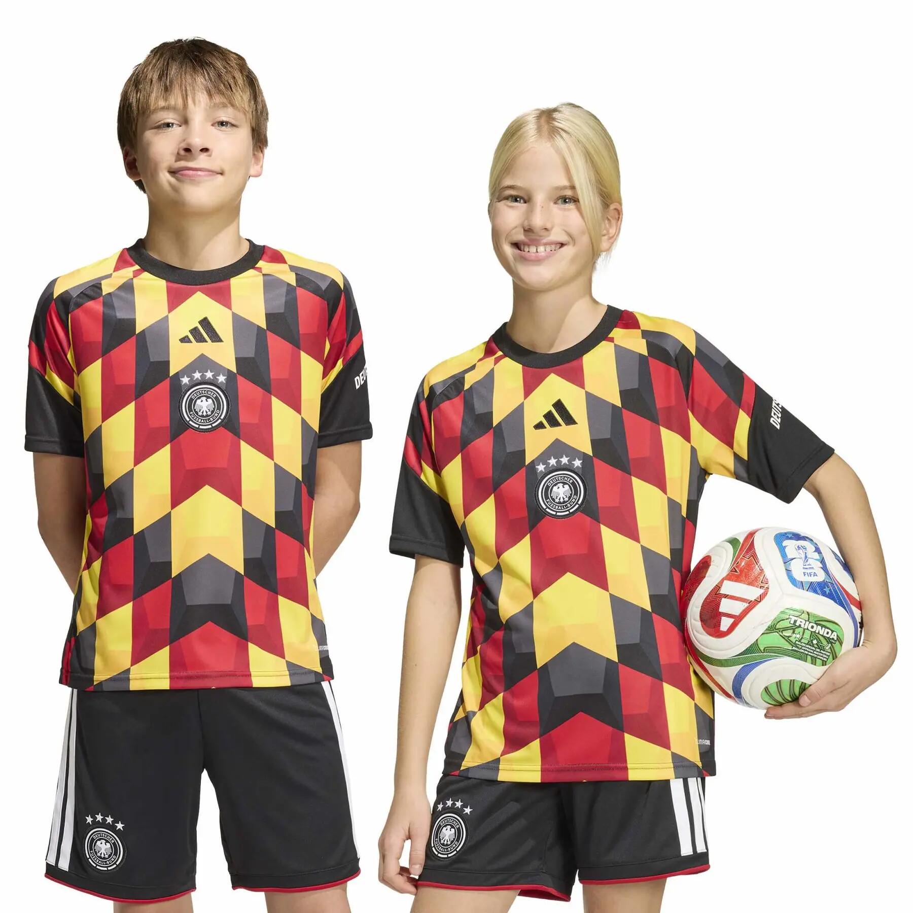 Duitsland 26 Pre-Match Thuisshirt Kids 7/7