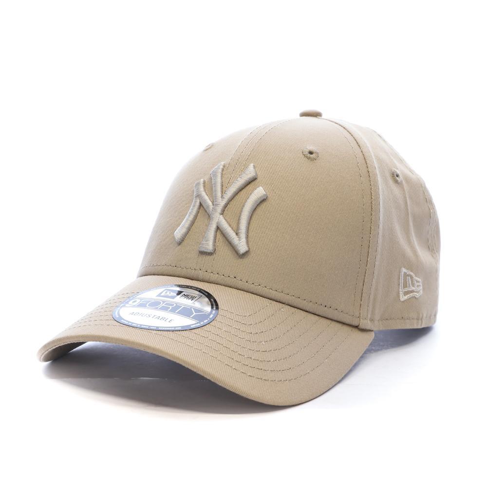 Men's New Era League Essentials Beige Cap