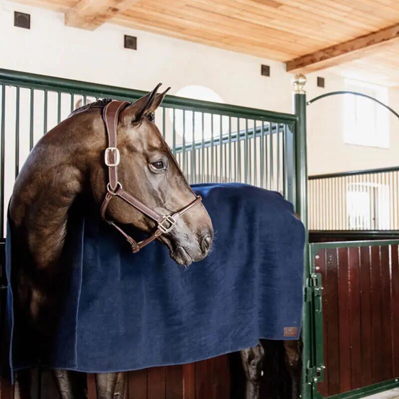 Kentucky - Heavy Fleecedeken - Square - Navy - Maat 210 X 200 cm 2/5