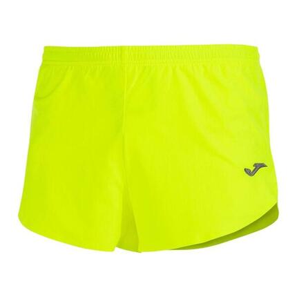 Short Running Homme Joma Olimpia Jaune Fluo